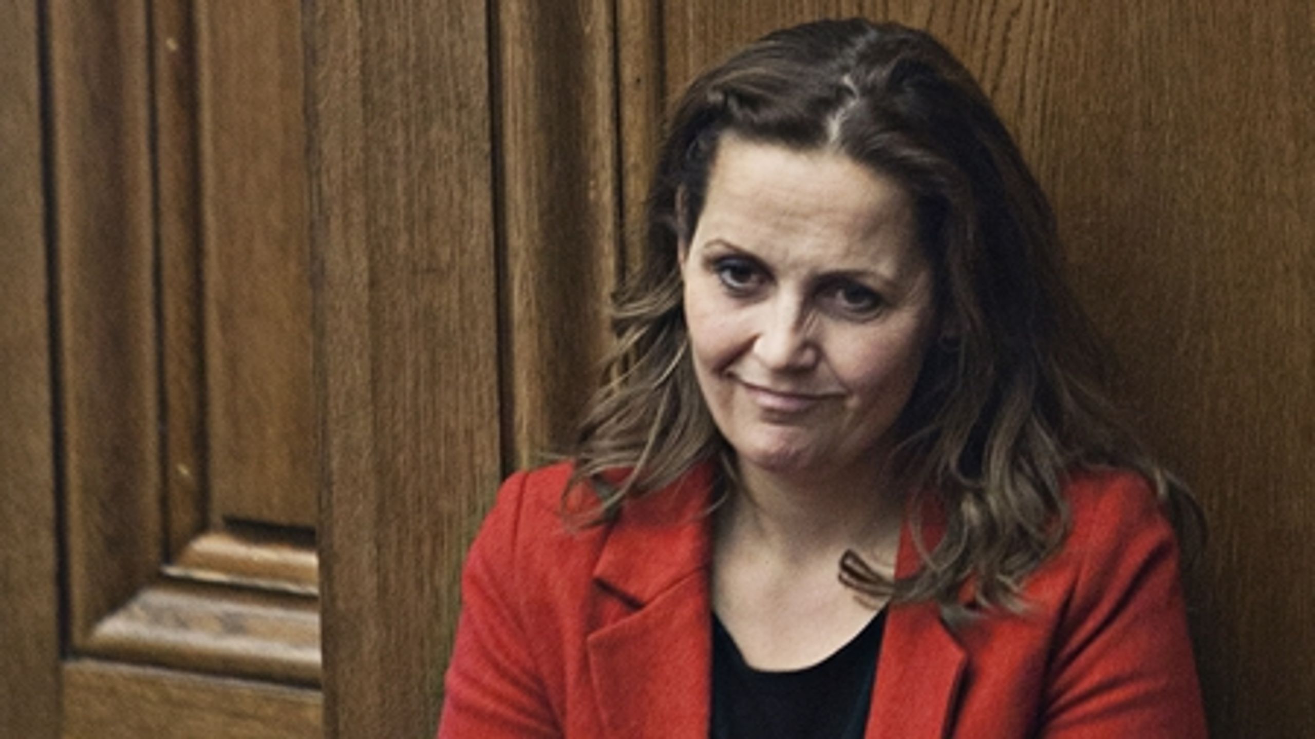 Pia Olsen Dyhr: I spil som ny SF-formand, men hun står ret langt fra partiets venstrefløj, der plejer at vinde formandsvalgene.