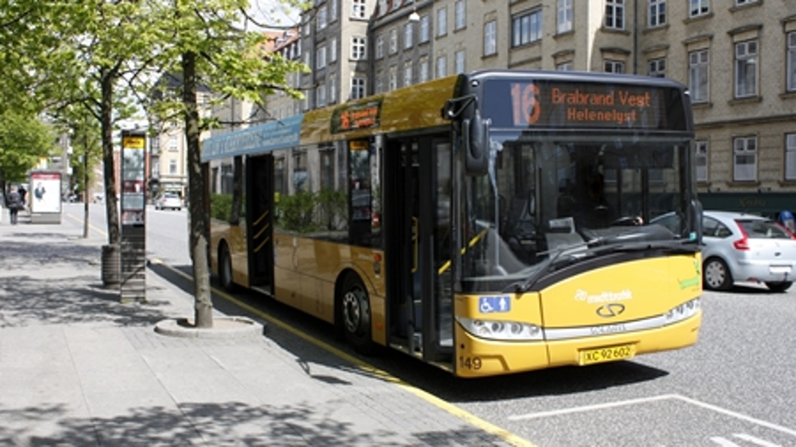 Der er mest grund til at være bekymret for, om man når målet for bustrafikken, vurderer Per Homann Jespersen. 