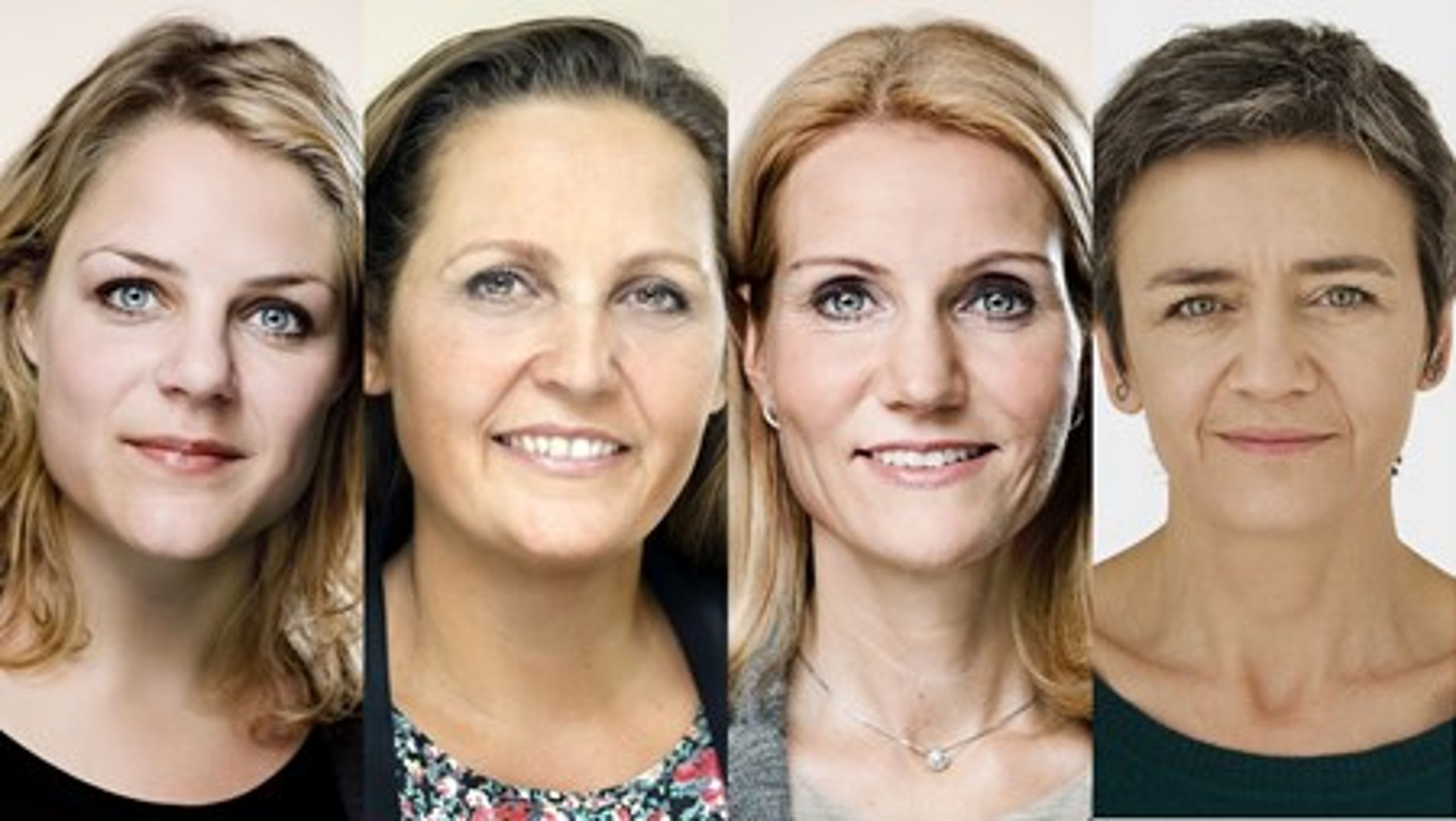 De fire røde partiledere skal have bedre fat i de mandlige vælgere, hvis rød blok skal have en chance for at vinde næste valg. Særligt SF, men også S har en skæv vælgersammensætning med klart flere kvinder end mænd.<br>