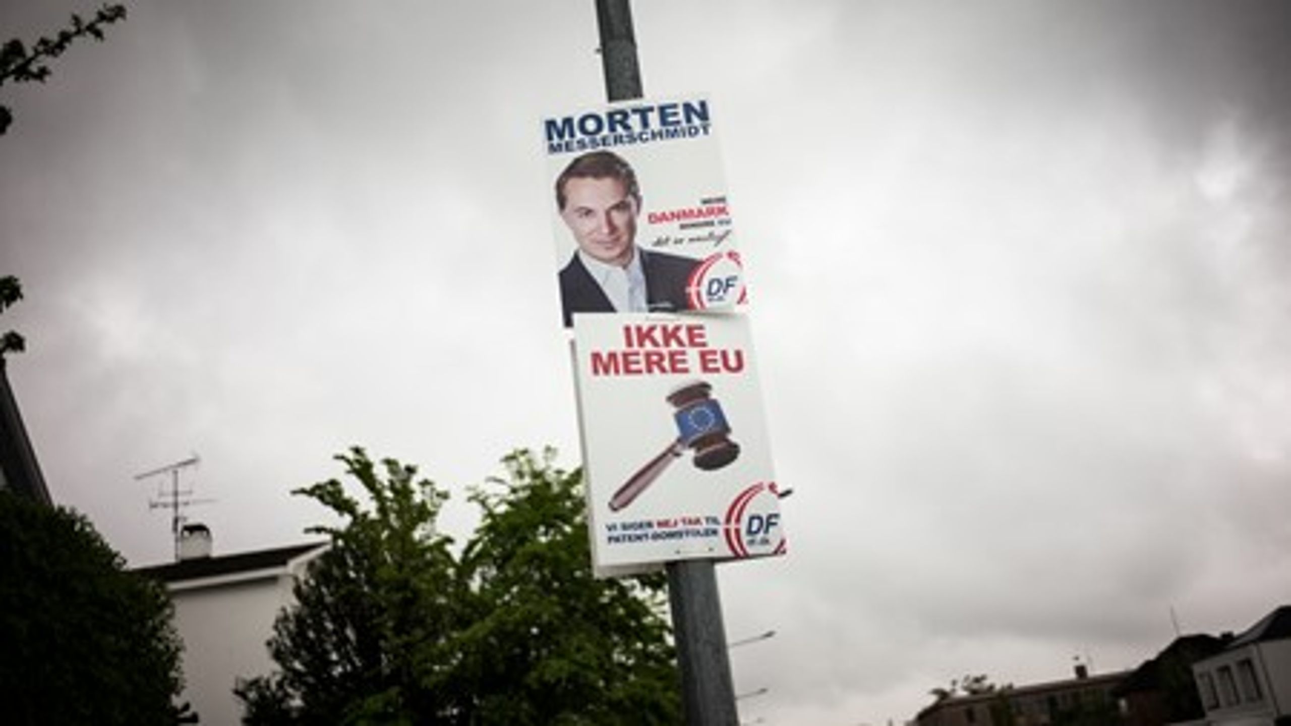 Dansk Folkepartis store opbakning fra vælgerne til Europa-Parlamentsvalget bør åbne døren til den nye europapolitiske-aftale mellem "EU-partierne" på Christiansborg, mener Morten Messerschmidt (DF).