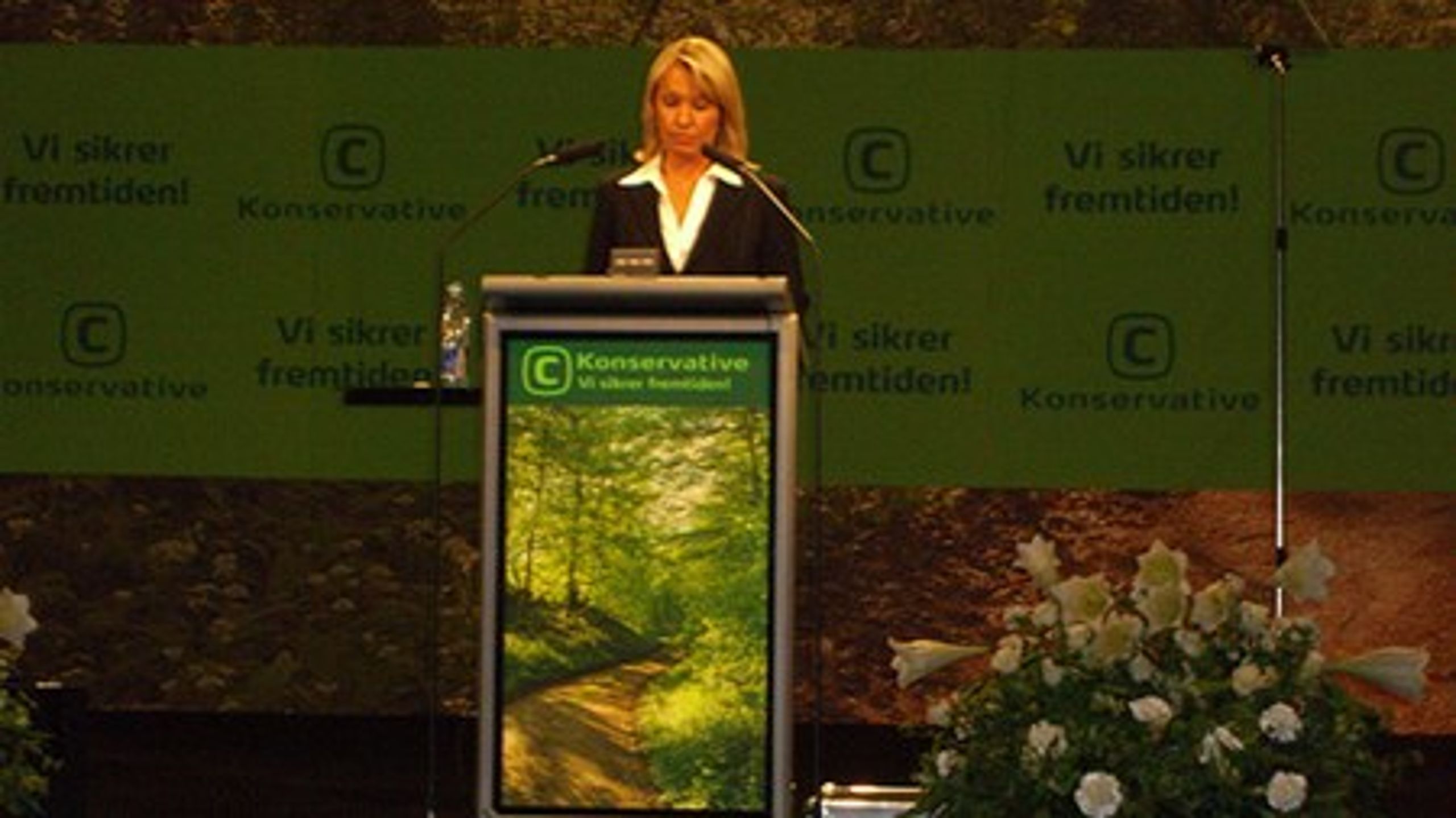 Lene Espersen: Den tidligere konservative leder nåede at afholde tre landsråd i spidsen for partiet, inden hun blev væltet i starten af 2011. Nu har hun fået et delvist comeback.<br>