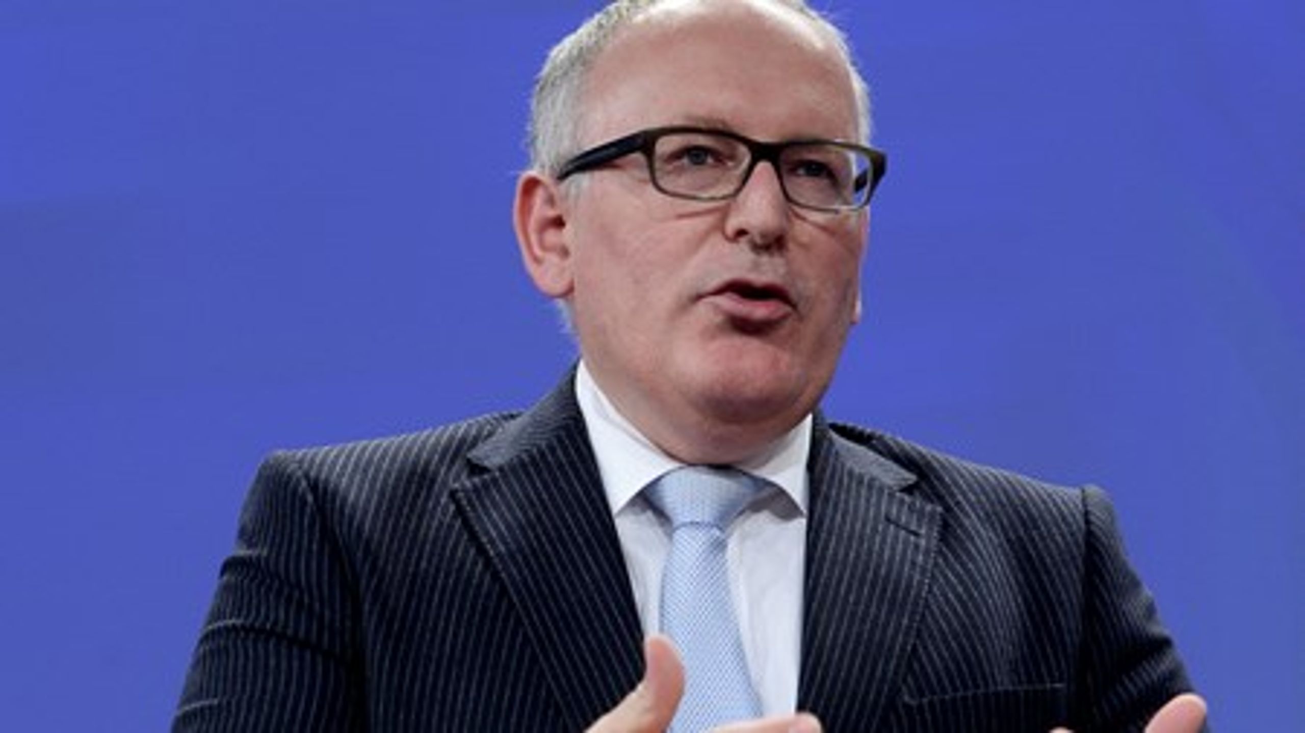 EU-Kommissionens første-næstformand, Frans Timmermans, er blevet kendt som "Dr. No", fordi han står bag Kommissionens såkaldte dødsliste.