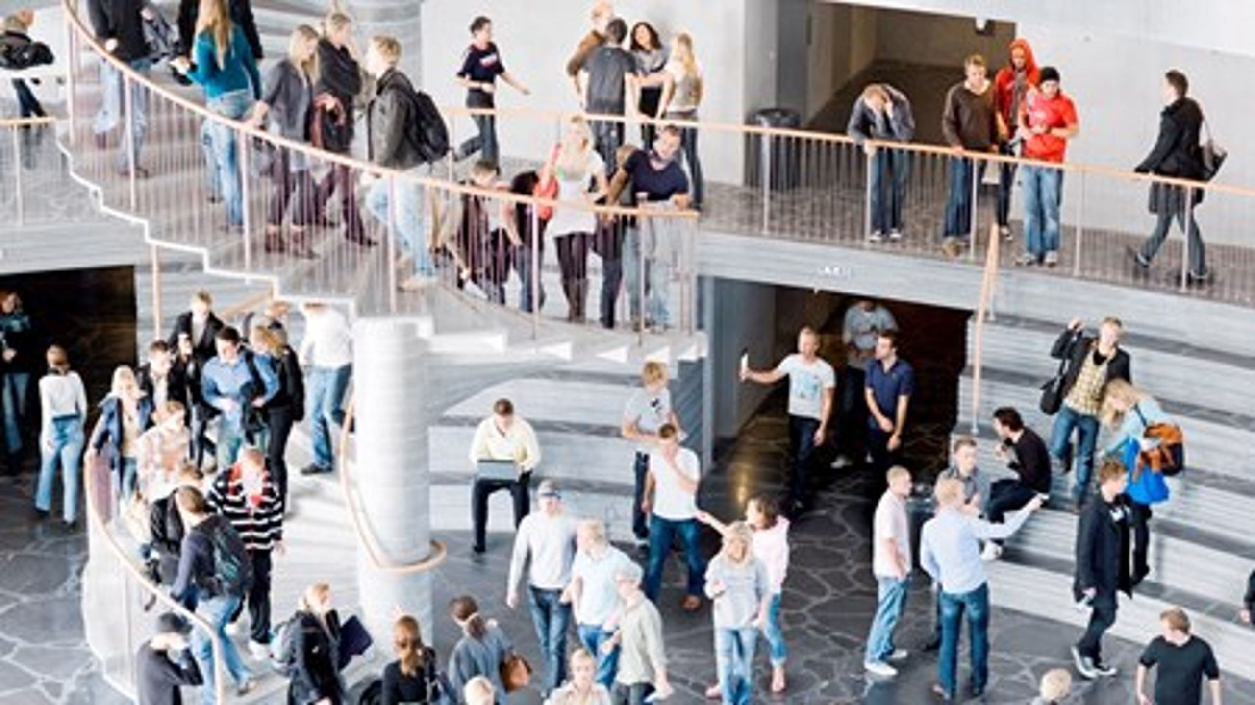 Afstand til uddannelse afholder ikke unge med studentereksamen fra at læse videre, viser stor undersøgelse, der også konstaterer, at et klart flertal af danske studenter bor mindre end 30 kilometer fra en videregående uddannelse<br>