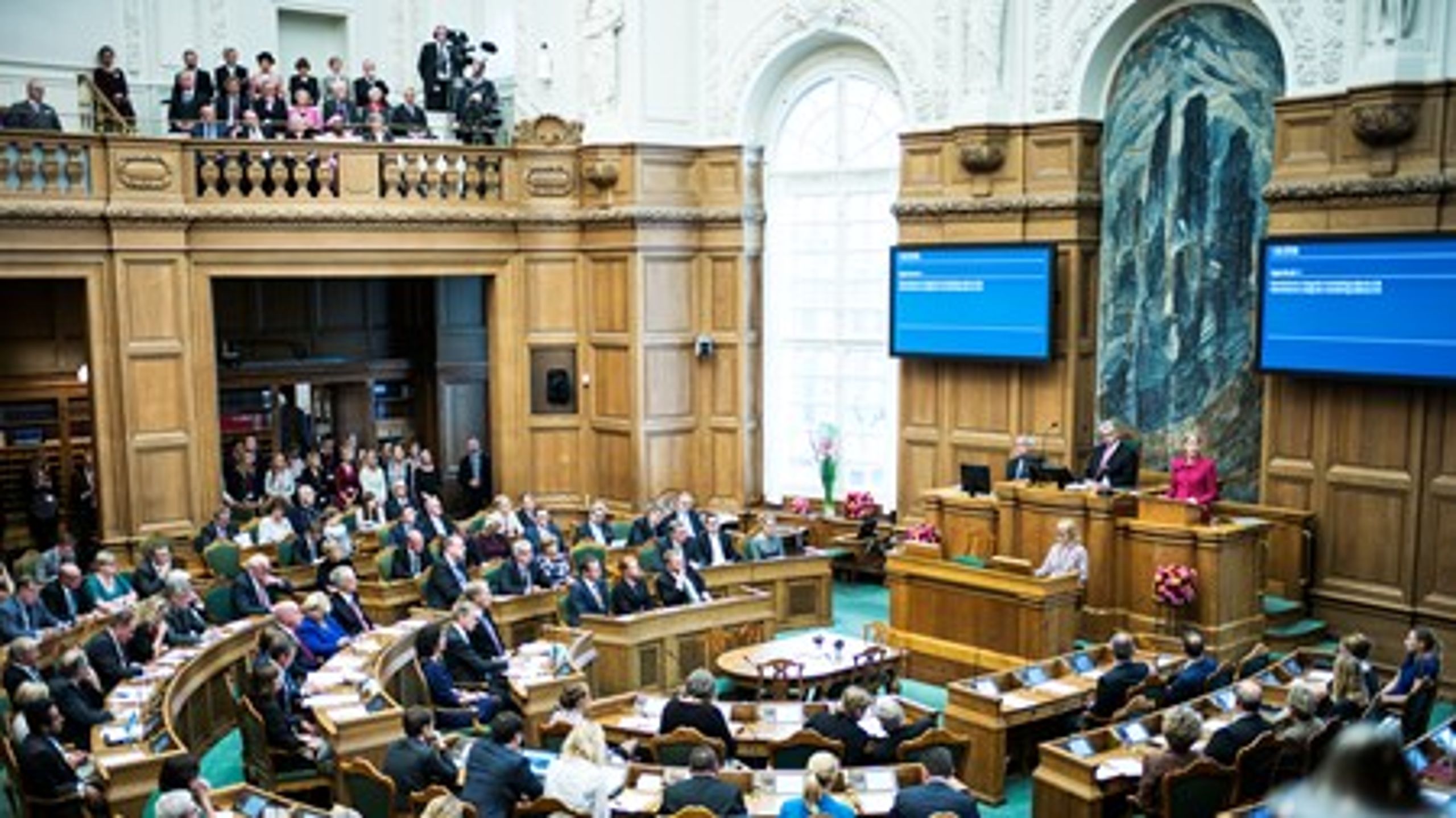 Der er udsigt til mange nye ansigter i Folketingssalen efter næste valg.&nbsp;