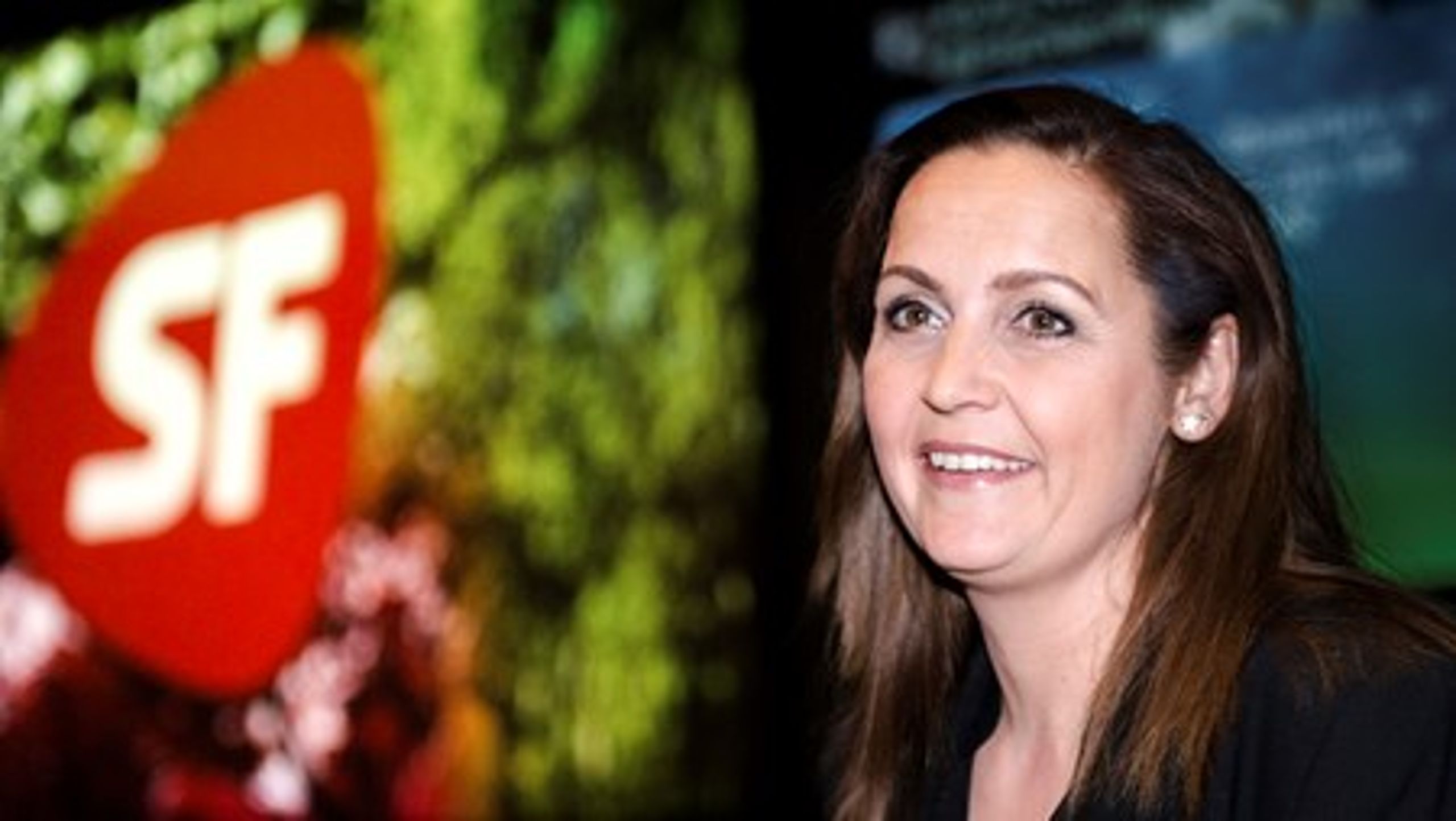 SF er bare realistiske, når de kæmper for en dagpengeperiode på tre og ikke fire år, siger formand Pia Olsen Dyhr.