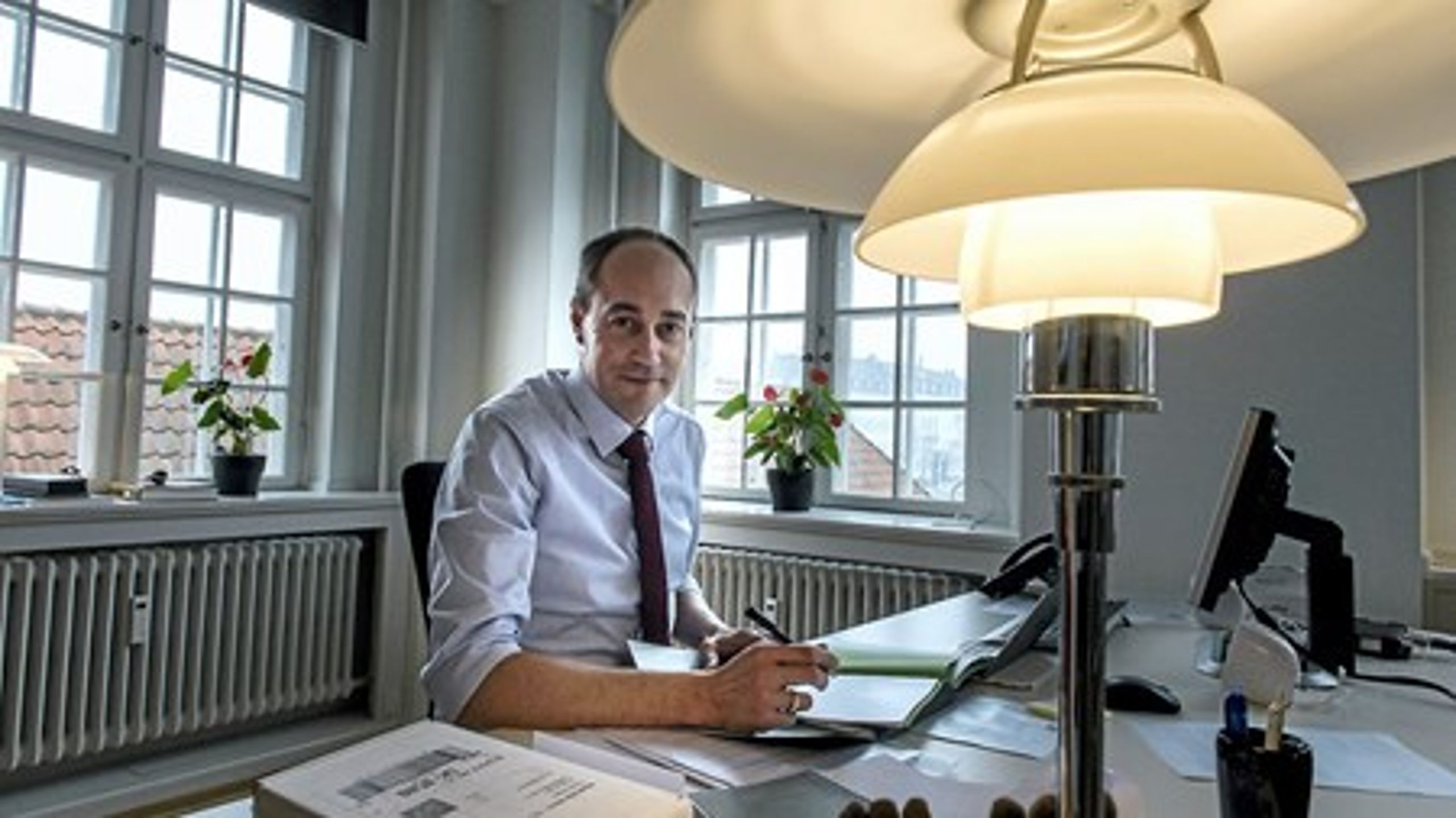 Transportminister Magnus Heunicke (S).<br>