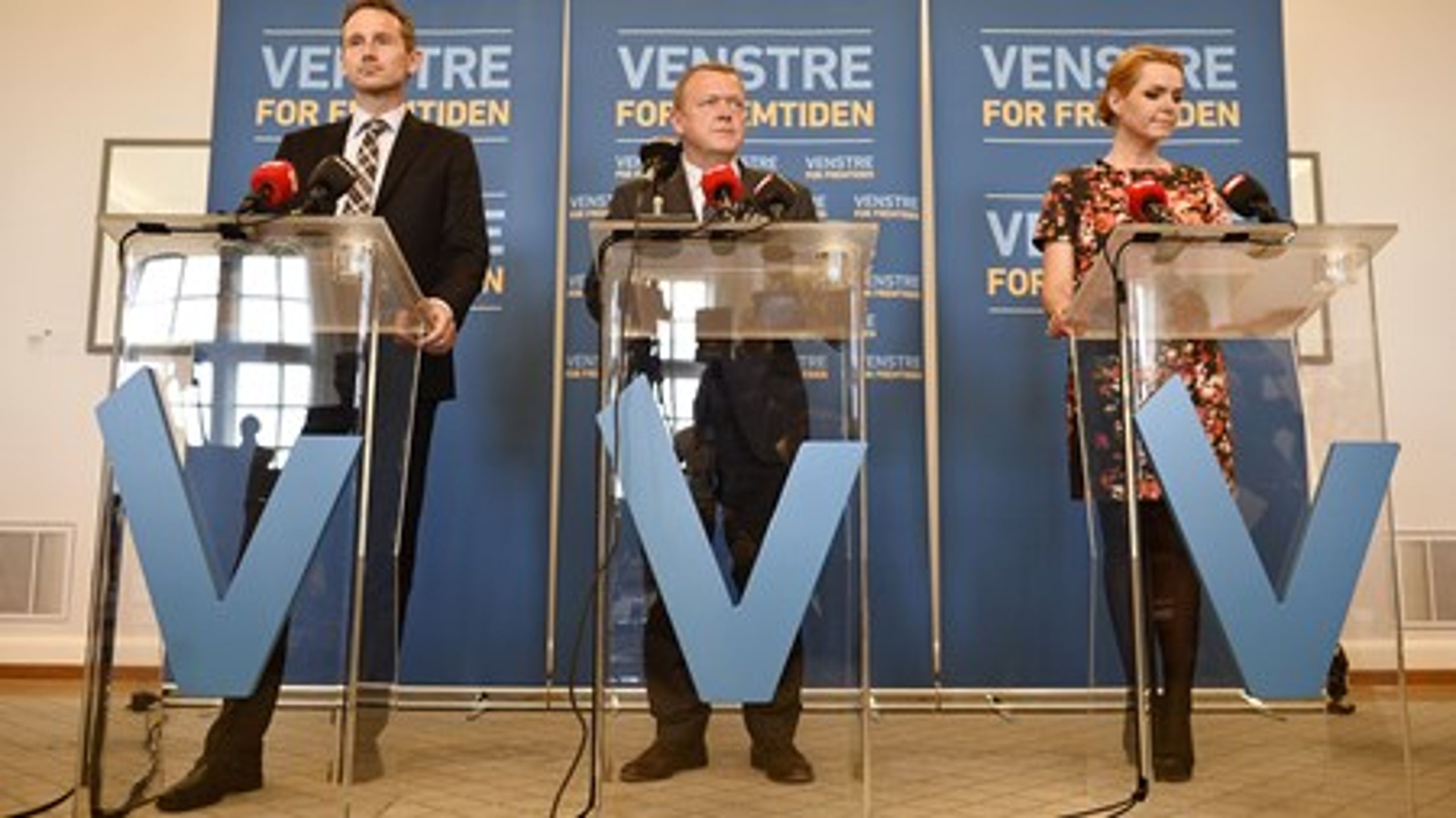 I 2011 gik Venstre til valg at nedlægge regionerne. 2015 går partiet&nbsp;til valg på at nedlægge regionerne, hvis de ikke leverer et sundhedsvæsen i verdensklasse.&nbsp;