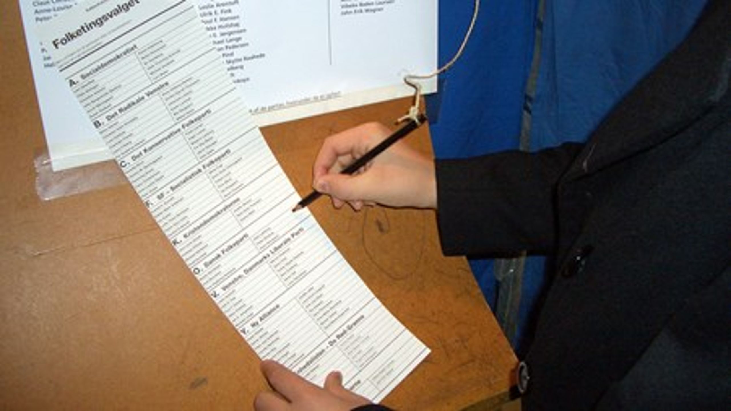 Når vælgerne har sat deres kryds, skal stemmerne omsættes til 179 mandater. Hvordan det foregår, kan du læse om her.