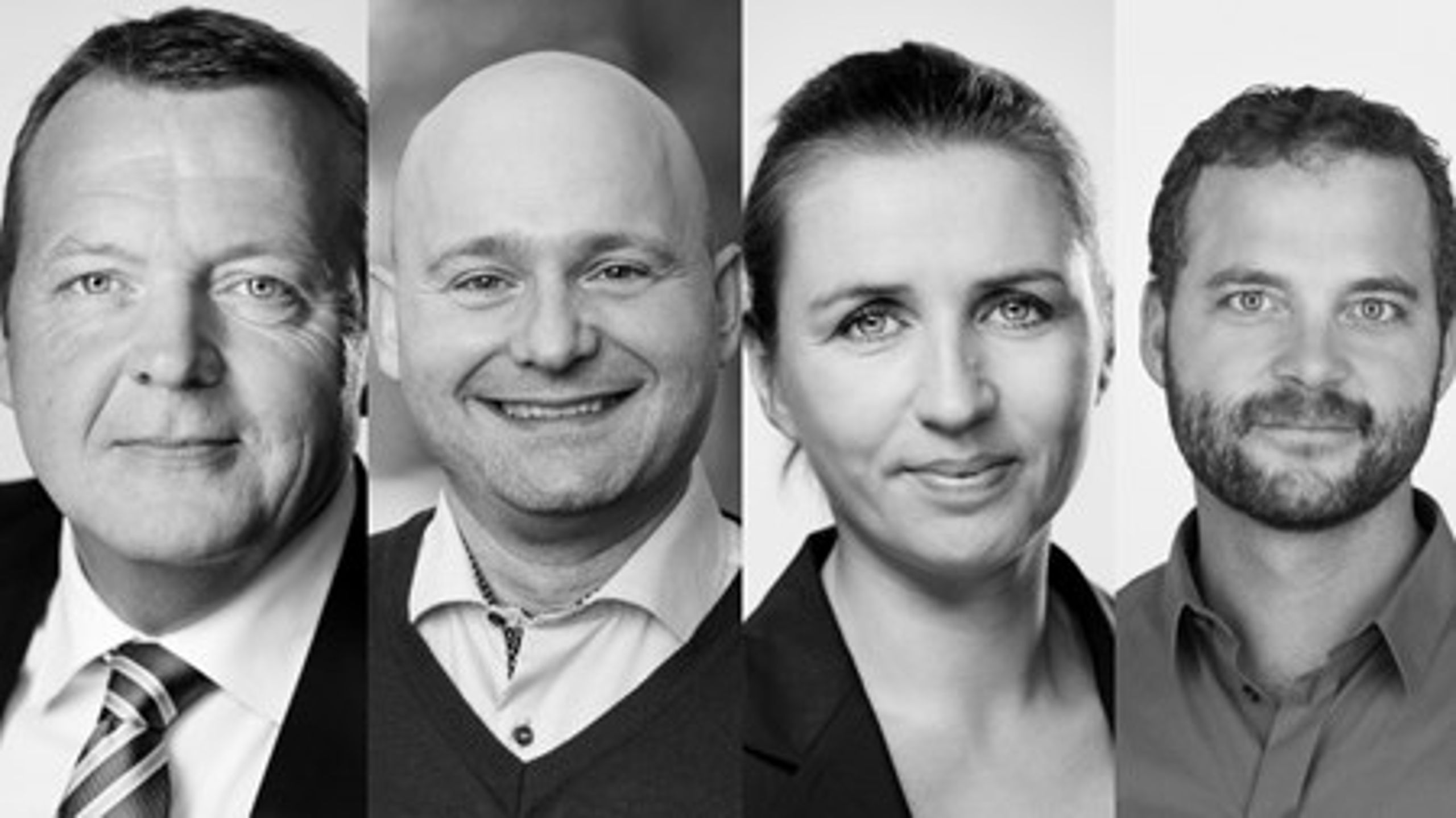 Med en VSRK-regering vil&nbsp;Lars Løkke, Mette Frederiksen, Morten Østergaard og Søren Pape udvise handlekraft, mens de øvrige tumler rundt, skriver David Trads.&nbsp;