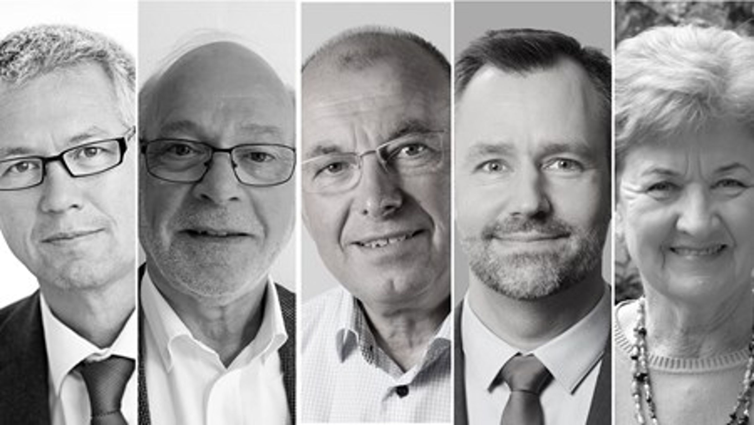 Torben Poulsen fra AK-Samvirke, RAR-formand John Hermansen, Krifas formand Søren Fibiger Olesen, rådmand&nbsp;Steen Møller (K) fra Odense Kommune og tidligere arbejdsminister Jytte Andersen (S) var folkene bag forårets debat.