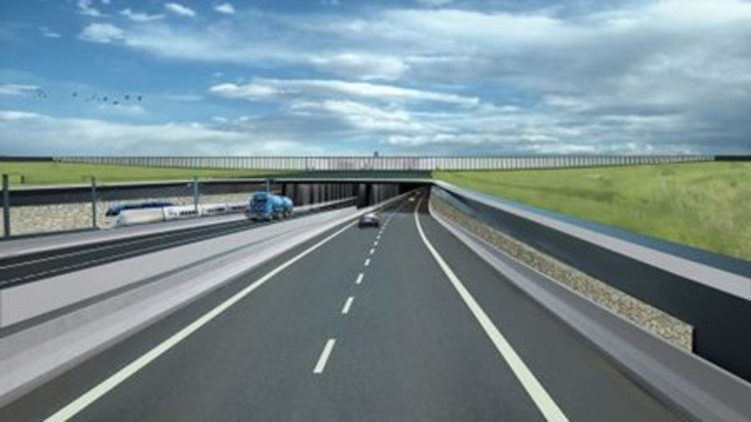 Transportministeriet meddelte mandag aften, at der kommer langt mindre støtte fra EU til Femern-projektet, end man har budgetteret med.