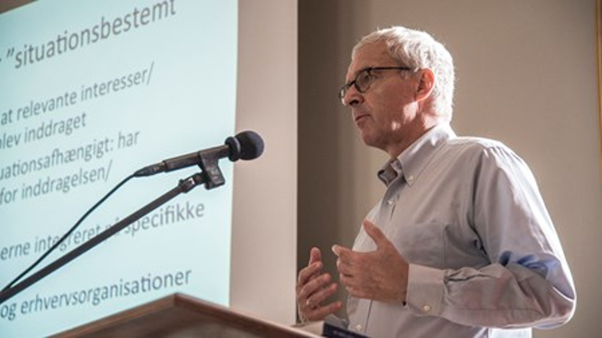 Bo Smith afleverede for nyligt sin længe ventede rapport. Mandag holdt han oplæg i en anden funktion på Altingets konference, men nogle af pointerne fra rapporten kom med.<br>