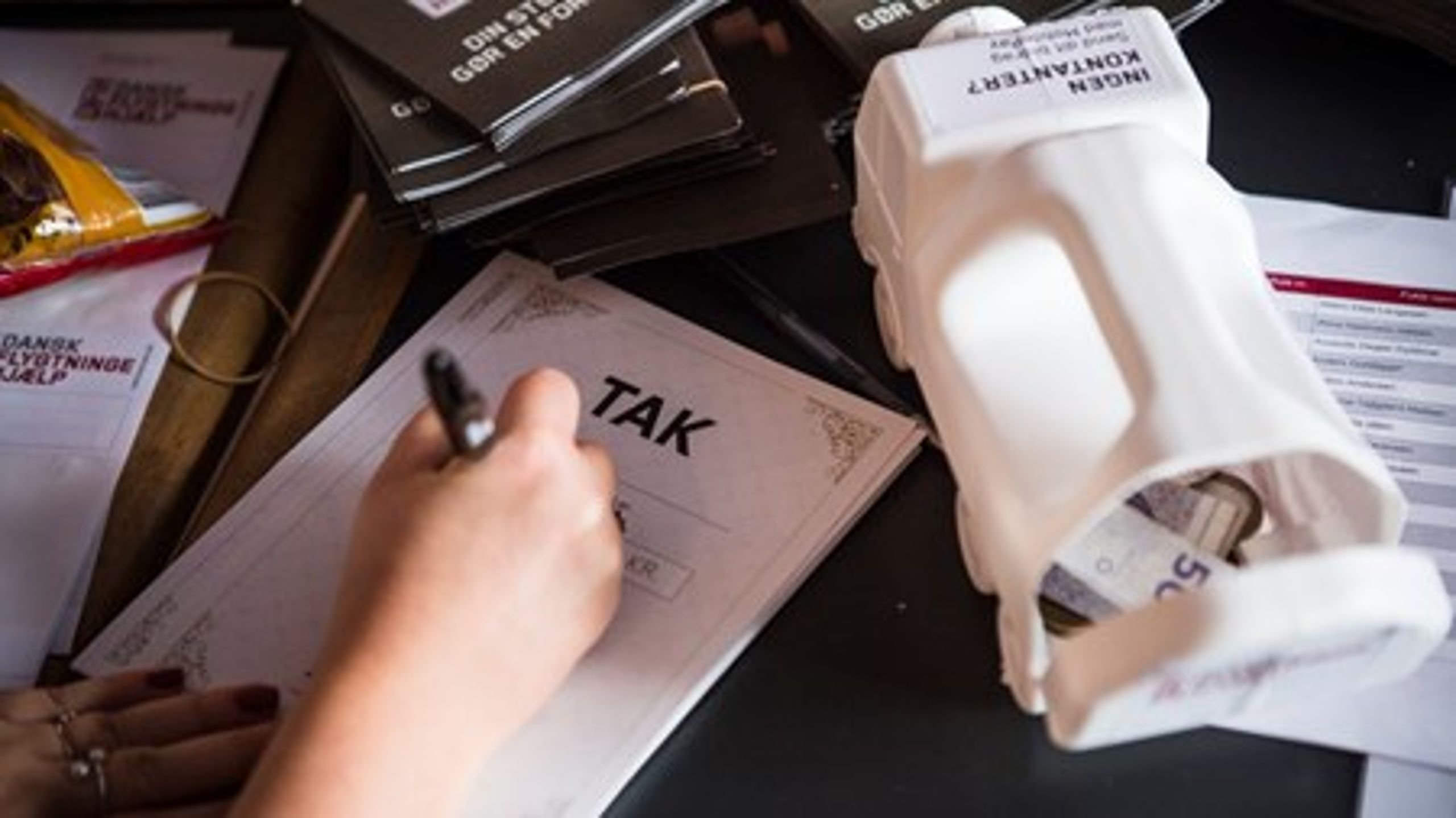 Dansk Flygtningehjælp&nbsp;havde 20 millioner grunde til at sige tak til danskerne efter gårsdagens landsindsamling.