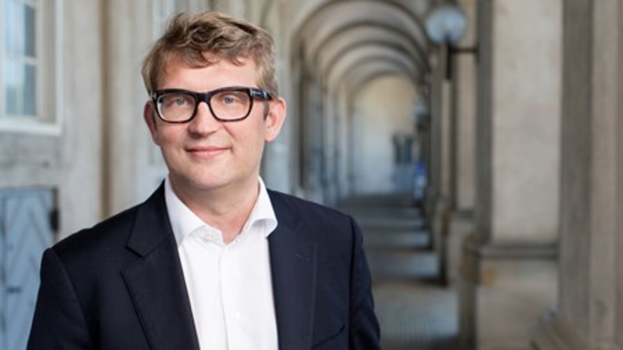 Erhvervs- og vækstminister Troels Lund Poulsen (V) lancerer fem principper, der vil være&nbsp;styrende for EU-implementeringsudvalgets arbejde med overimplementering.