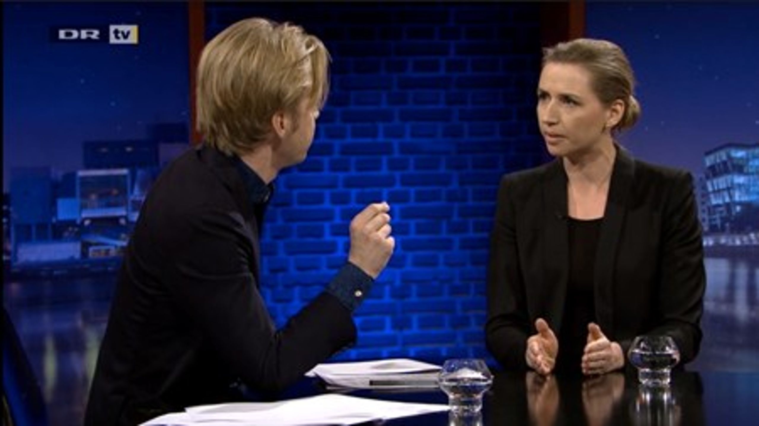 S-formand Mette Frederiksen var gæst i programmet "Vi ses hos Clement" søndag 31. januar.&nbsp;