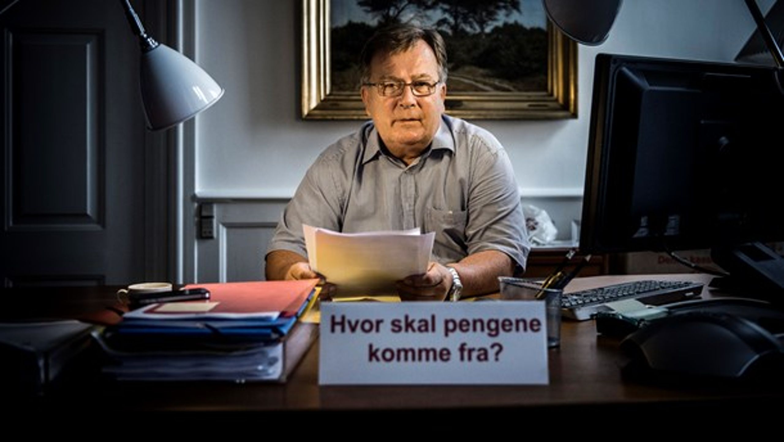 Finansminister Claus Hjort Frederiksen (V) har store forventninger til, hvor meget nye og smartere digitale løsninger&nbsp;vil effektivisere den offentlige sektor.