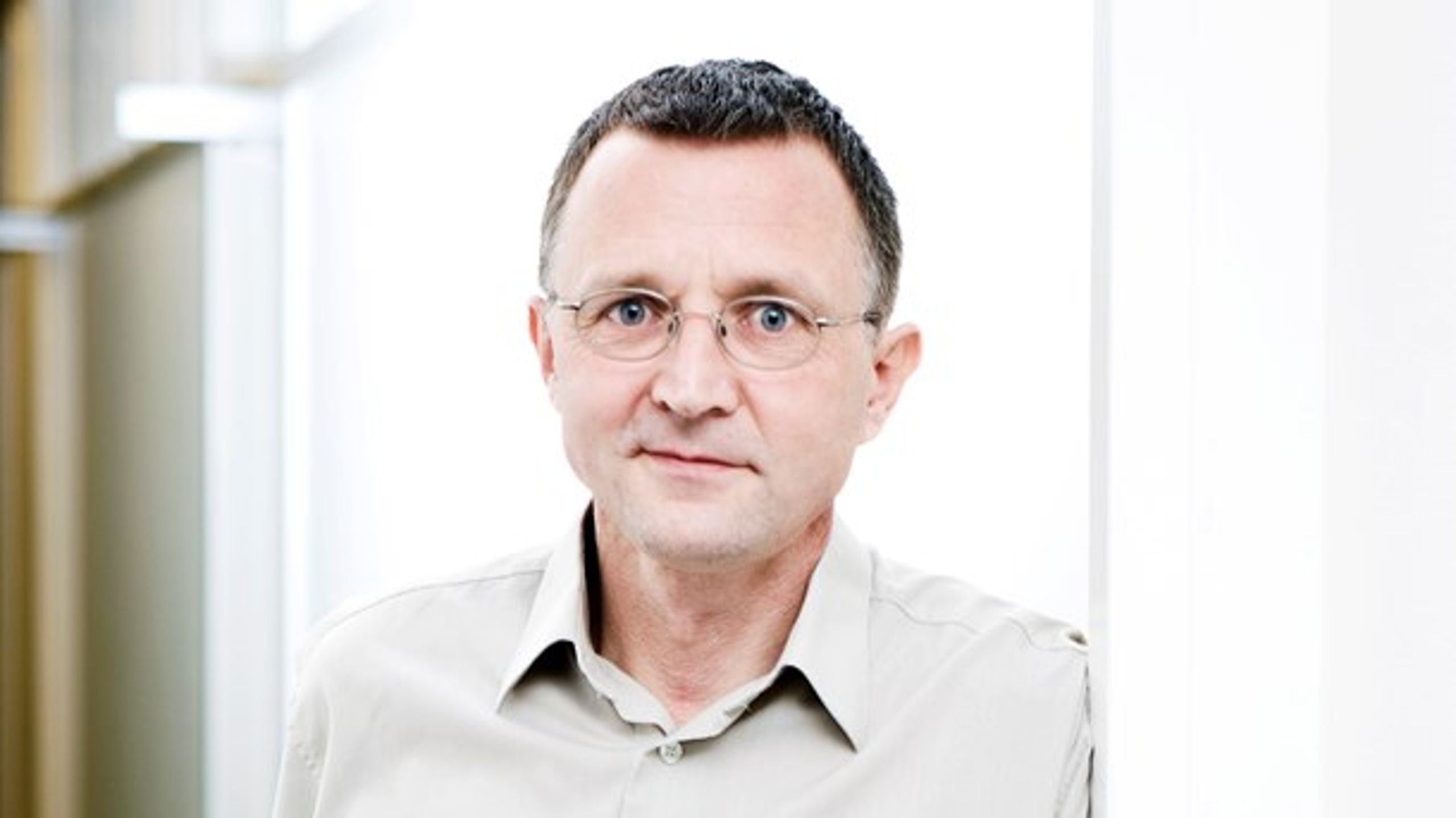 Anders Bondo Christensen, formand for de danske lærere, frygter svenske tilstande.