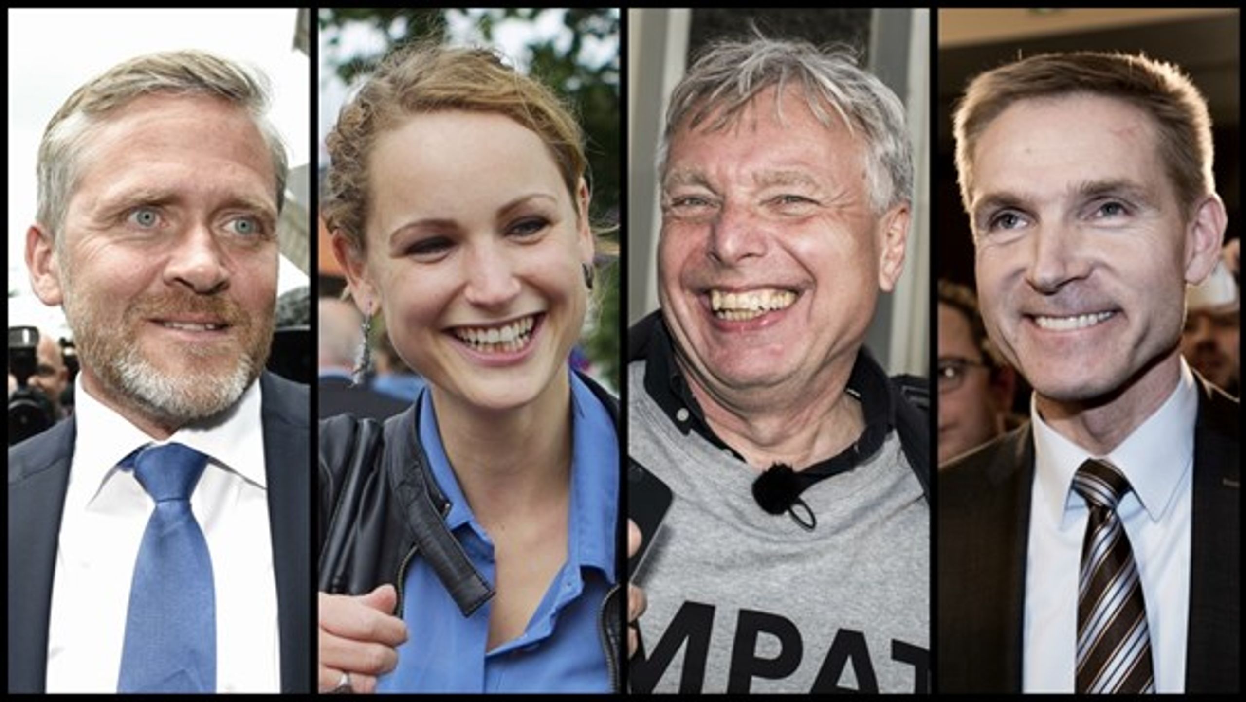 Samuelsen, Skipper, Elbæk og Thulesen har hver på deres måde sat dagsordenen i det forløbne år, hvor de gamle partier&nbsp;har været&nbsp;trængt i defensiven.<br>