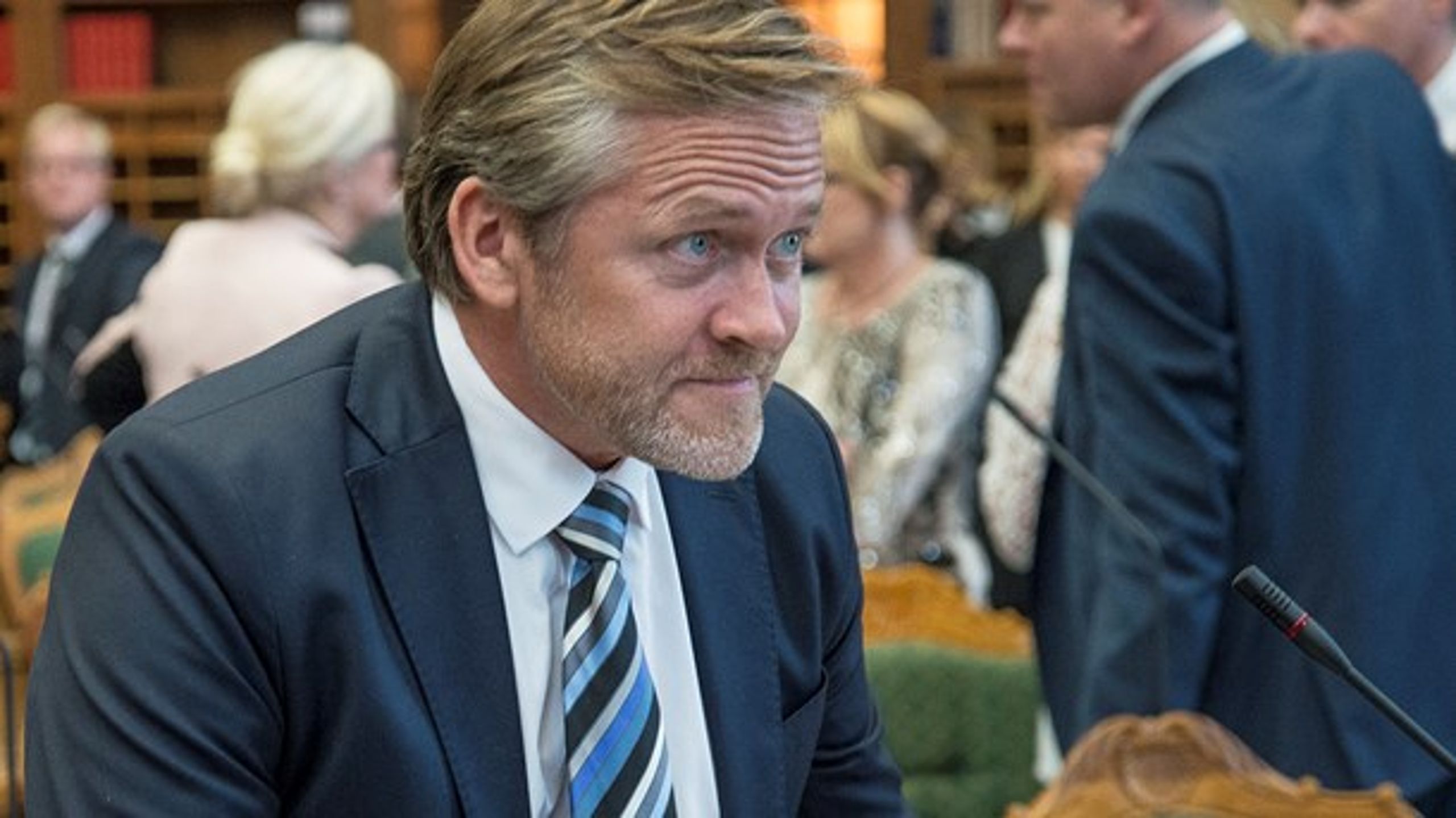 Anders Samuelsen ser frem til topskatte-lettelser.&nbsp;