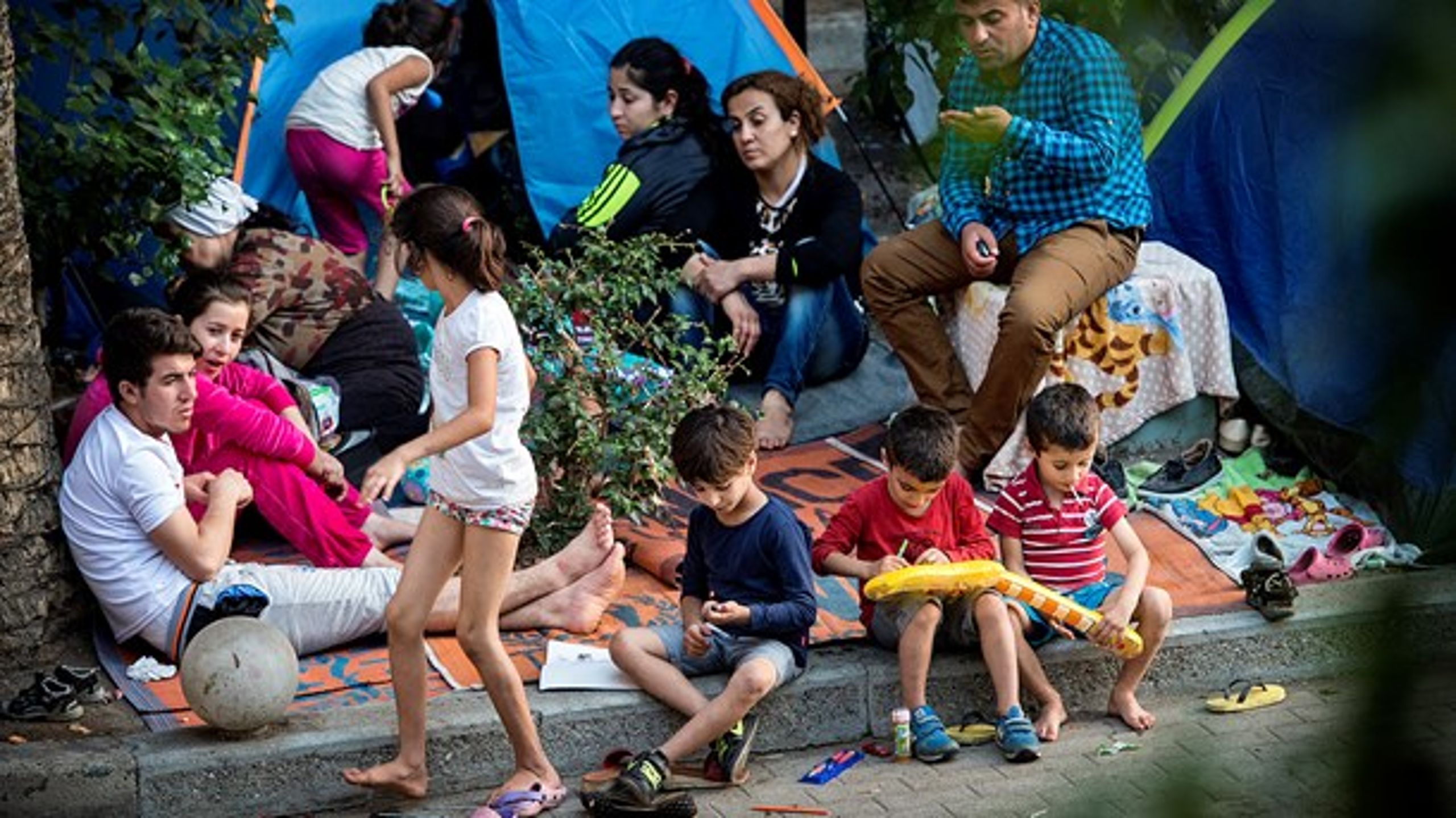 I 2015 modtag EU-medlemslande over en million asylansøgninger fra flygtninge og migranter.&nbsp;