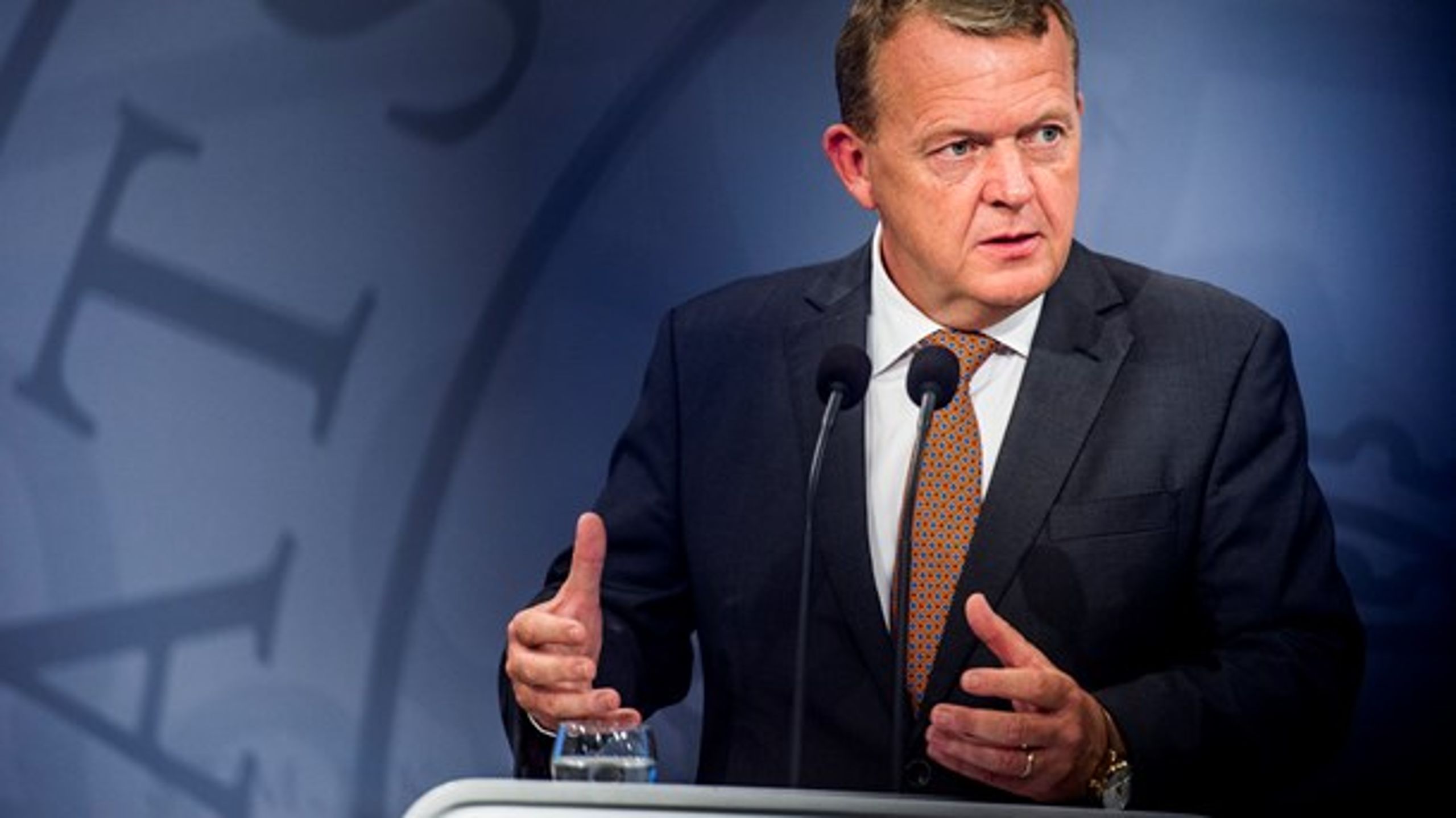 Løkke fremlagde tirsdag formiddag regeringens 2025-plan.