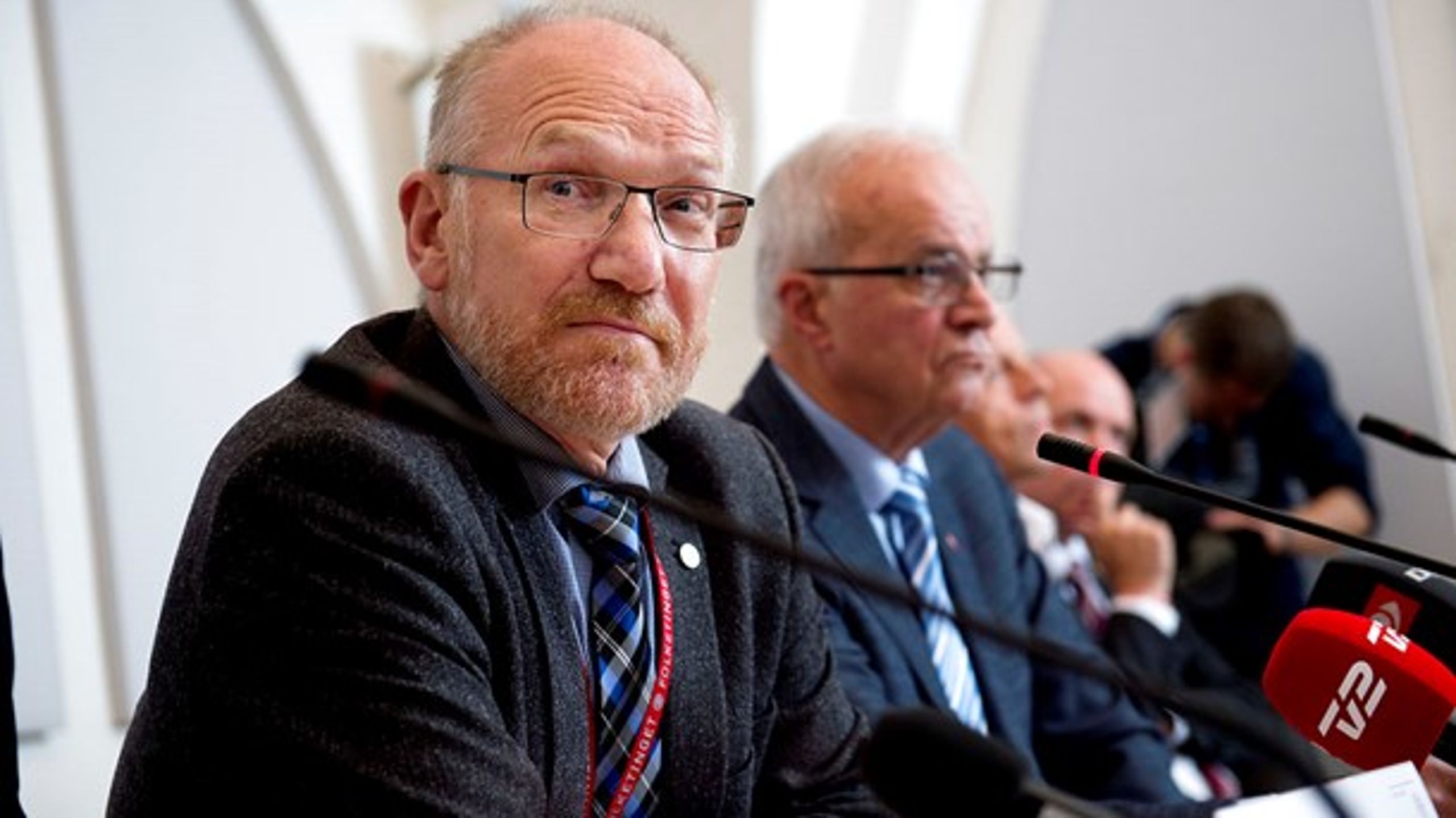 Peder Larsen og de andre statsrevisorer er bekymrede&nbsp;for endnu større tab i Skat.&nbsp;