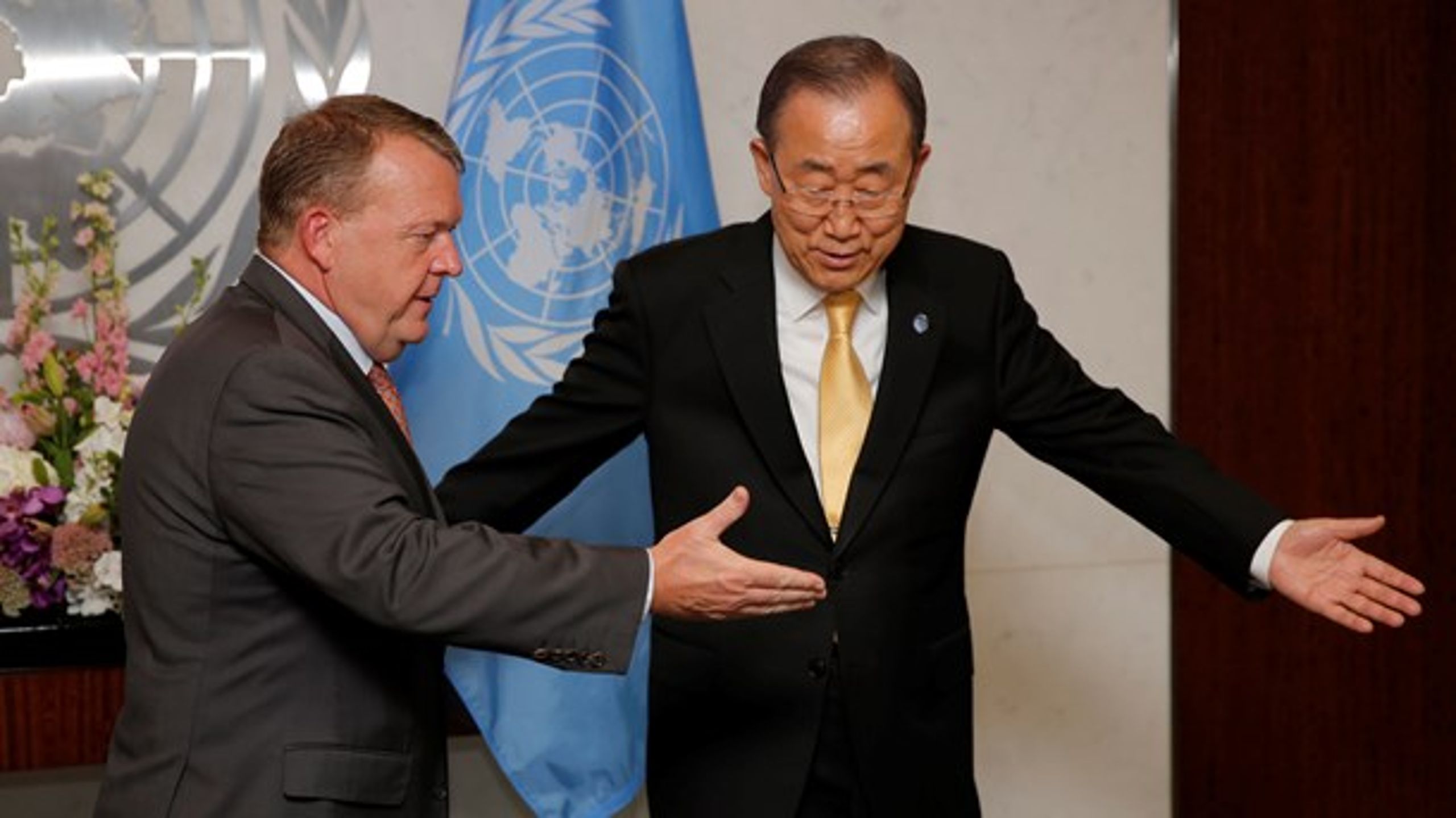 Statsministeren var i denne uge i New York, hvor FN drøftede flygtningekrisen.&nbsp;