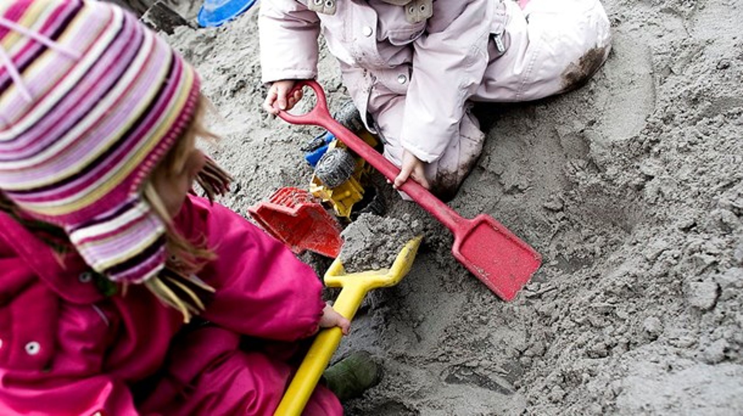 De private børnepassere&nbsp;er hverken underlagt de samme regler for&nbsp;pædagogiske lærerplaner eller tilsyn som de kommunale tilbud&nbsp;(Rune Evensen/Scanpix).