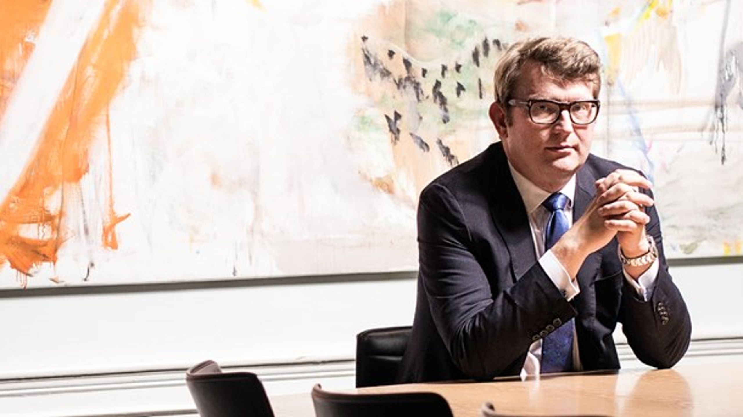 Erhvervs- og vækstminister Troels Lund Poulsen: "Udflytningen af statslige arbejdspladser&nbsp;er forhadt i the establishment, men så snart man kommer vest for Zoologisk Have, er der en kæmpe opbakning på tværs af politiske partier.”<br><br>