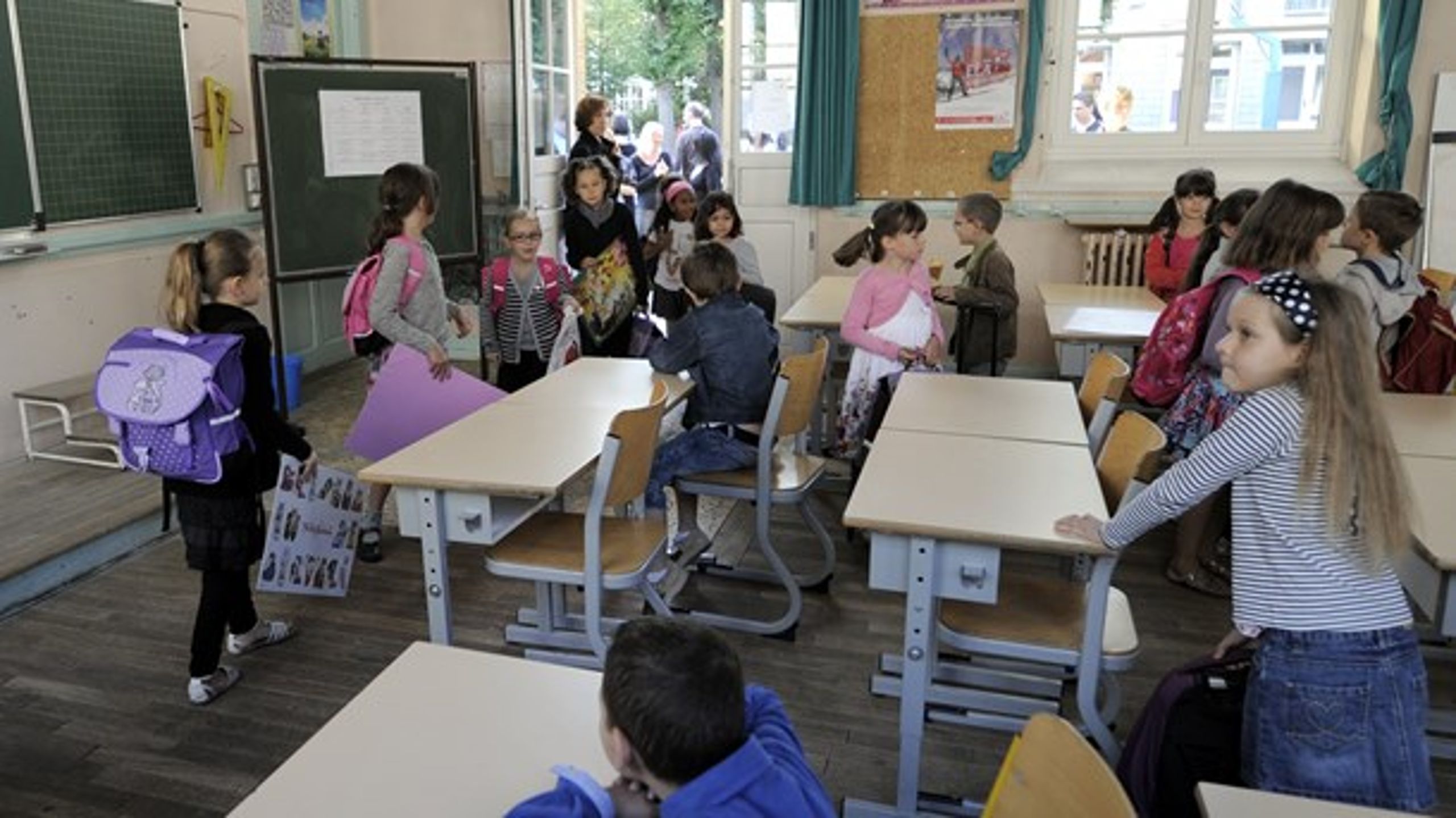 En markant stigende andel af forældrene påpeger, at der er problemer med støj og uro i deres børns klasser.