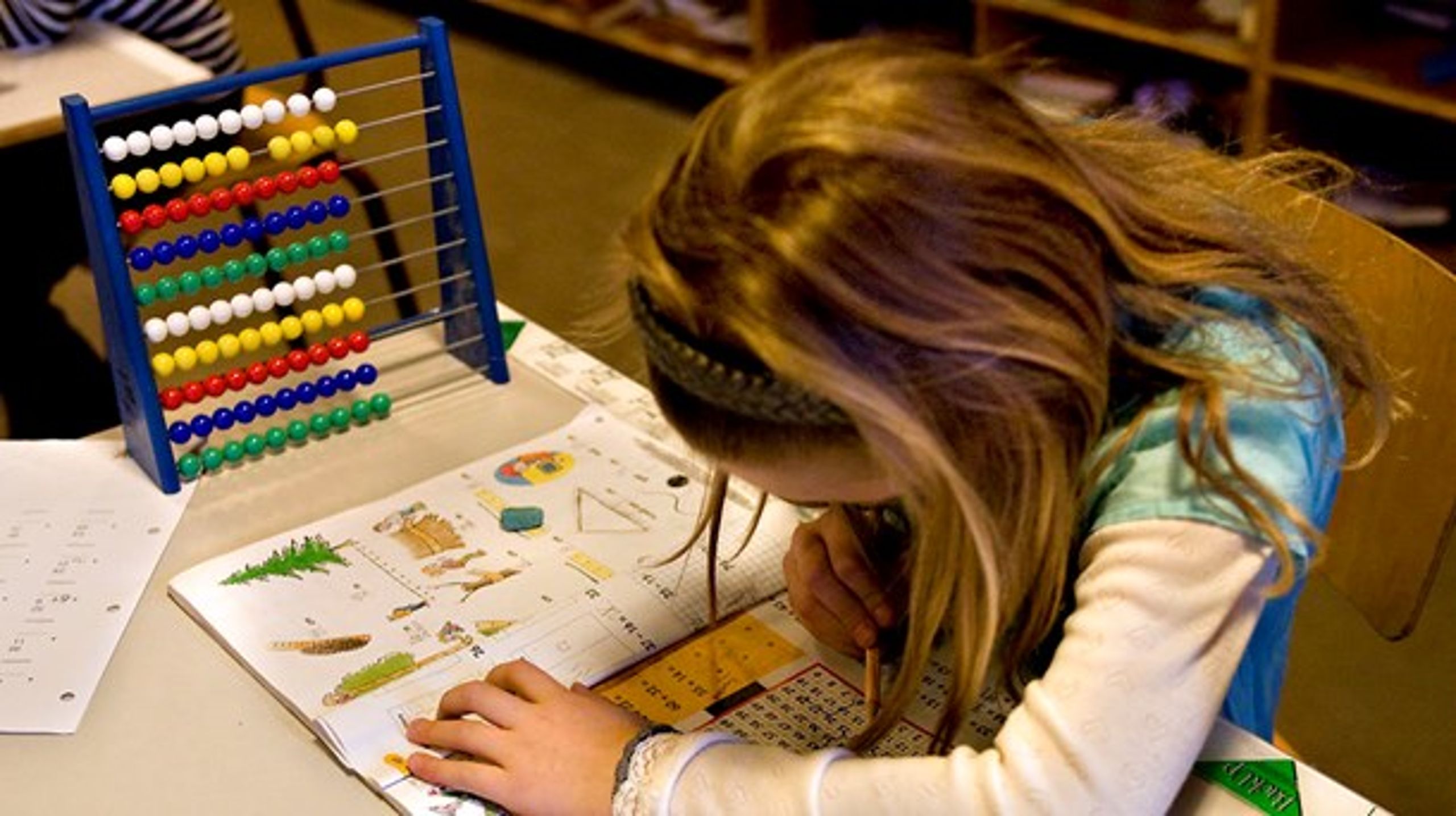 &nbsp;KL frygter, at kortere skoledage vil være med til at underminere folkeskolens&nbsp;kamp mod den sociale arv (Steffen Ortmann// Scanpix).