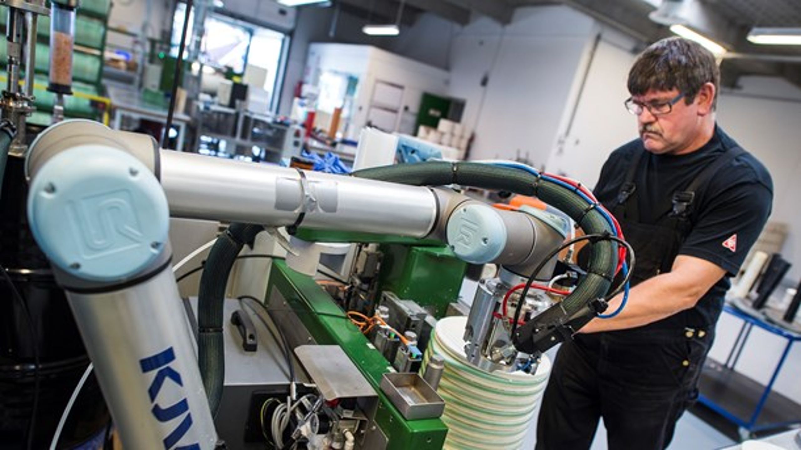 Innovationsfonden peger på et stort potentiale i såkaldt industri 4.0, der dækker over produktion, der udnytter digitalisering, robotter og data i alle led af produktionen.<br>