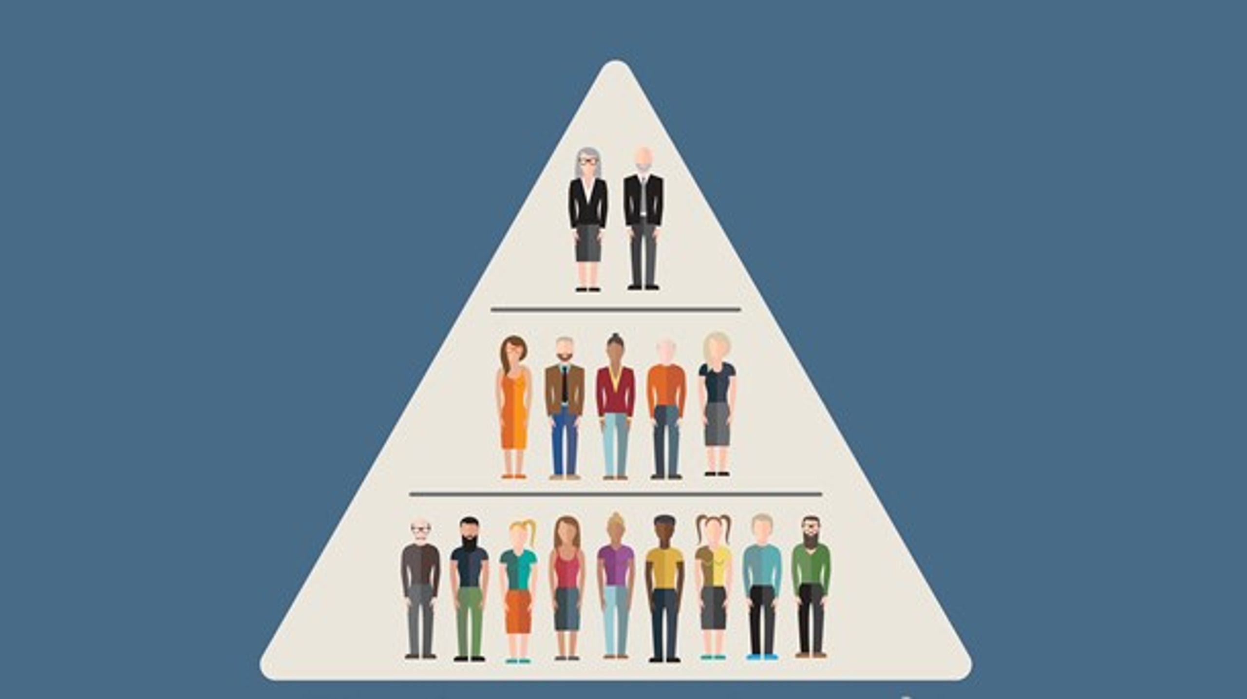 I Danmark opretholder vi det akademiske 'kastevæsen', der ikke tager&nbsp;hensyn til folks potentialer og reelle kvalifikationer, mener Bertel Haarder. [Foto: Colourbox].