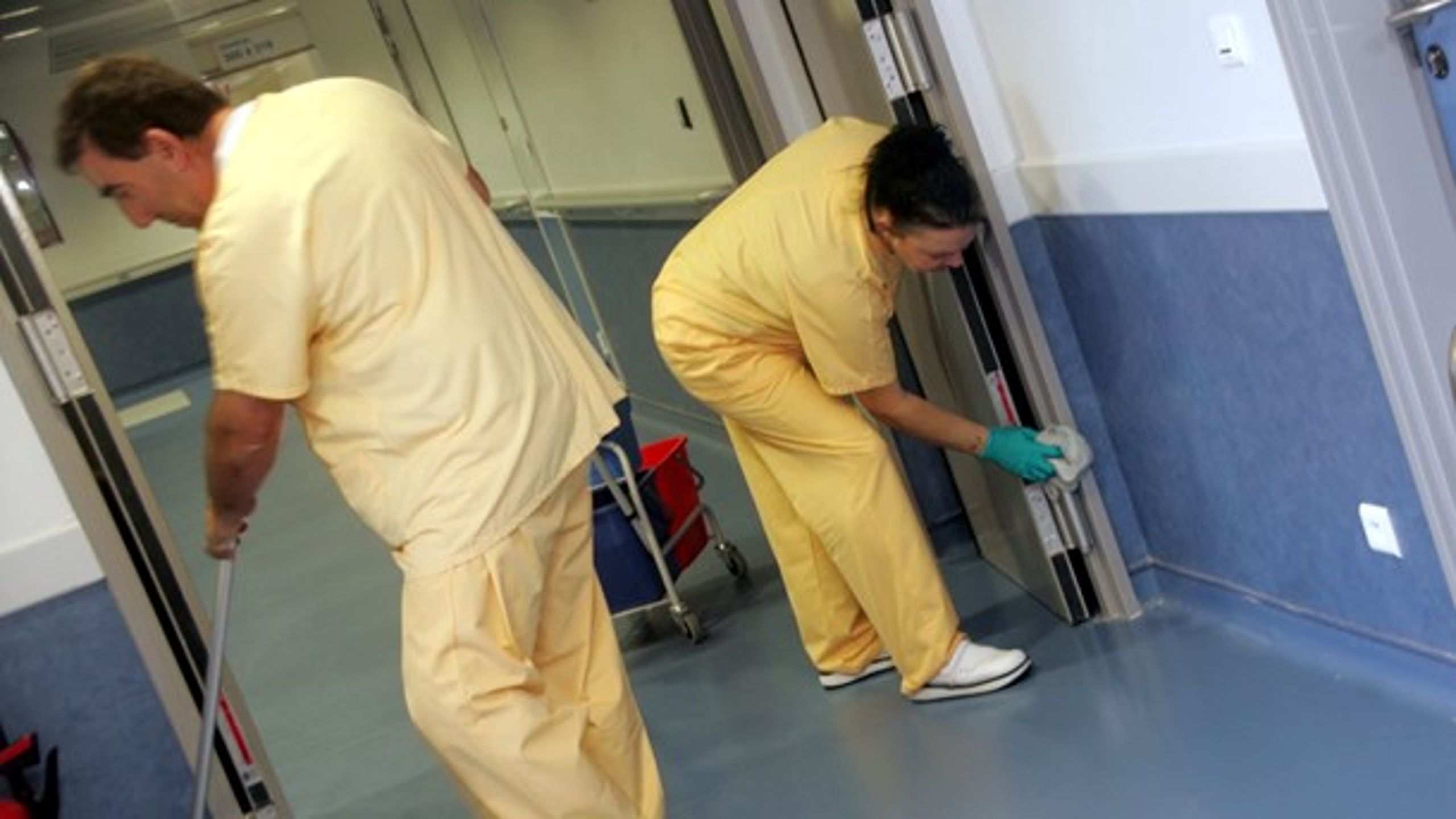 Undersøgelsen
af medarbejderkonsekvenserne ved udlicitering omhandler primært medarbejdere på
rengøringsområdet