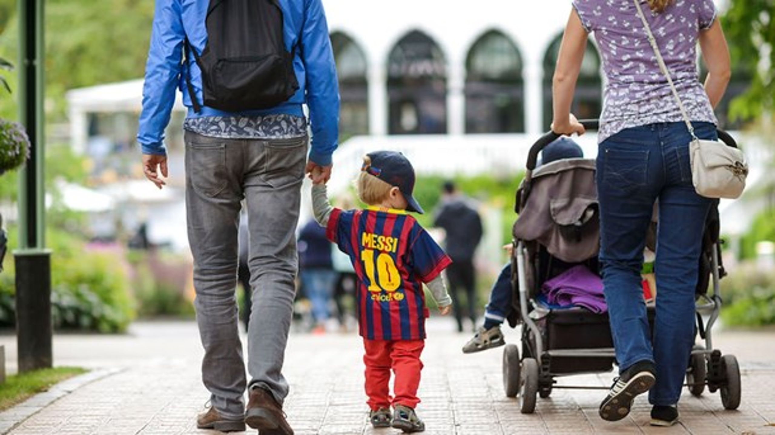 Betaler forældre ikke for børnenes vuggestue eller børnehave, risikerer de at blive modregnet i børnechecken.&nbsp;