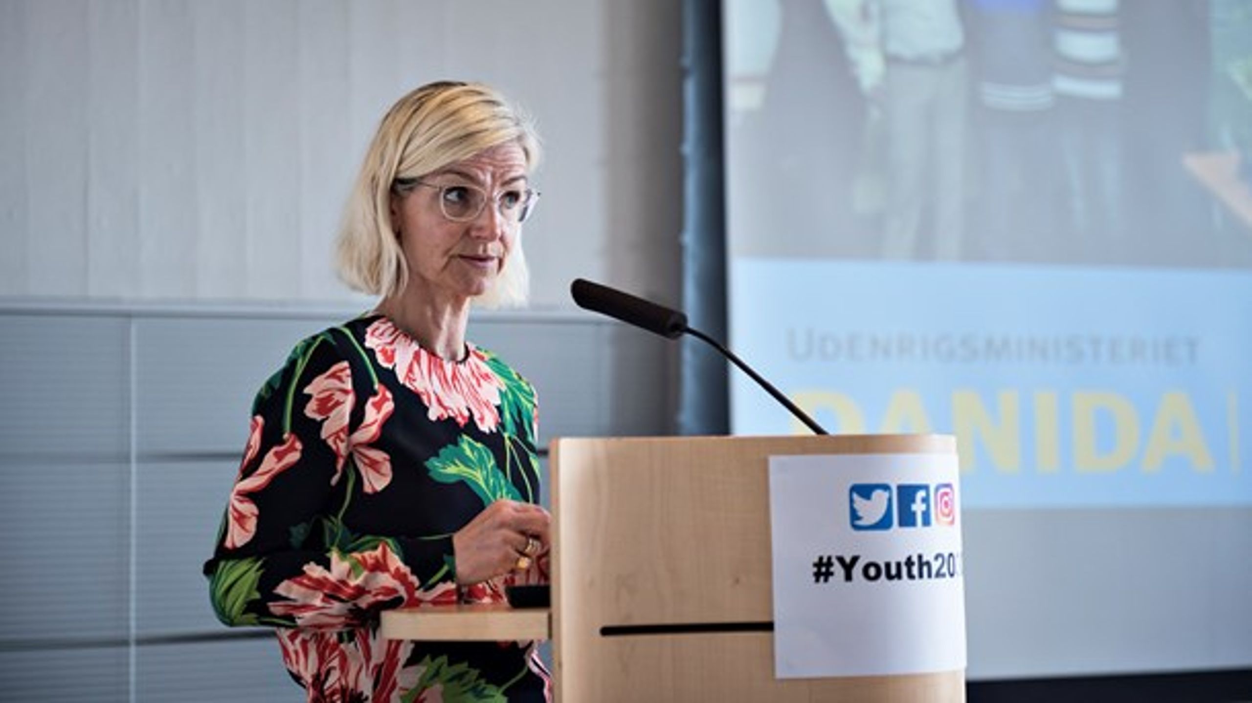 Udviklingsminister Ulla Tørnæs fremlagde i dag sammen med finansminister Kristian Jensen regeringens nye&nbsp;'Handlingsplan for opnåelse af FN's verdensmål'.&nbsp;