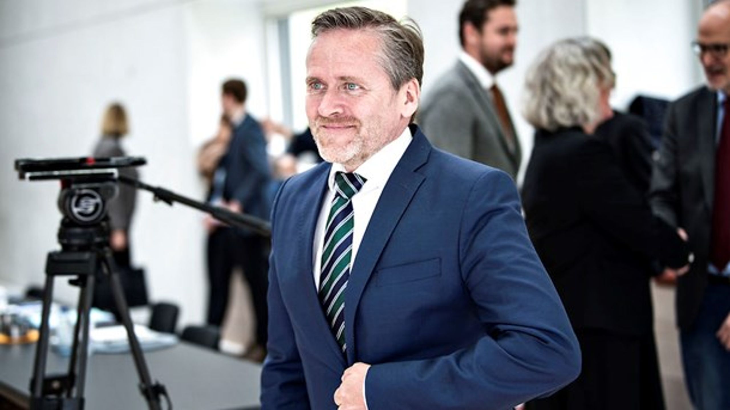 Udenrigsminister Anders Samuelsen (LA) skal i denne uge på charmetur til Østrig, Tjekkiet og Portugal for at opbygge alliancer&nbsp;(Ida Guldbæk Arentsen/Scanpix).