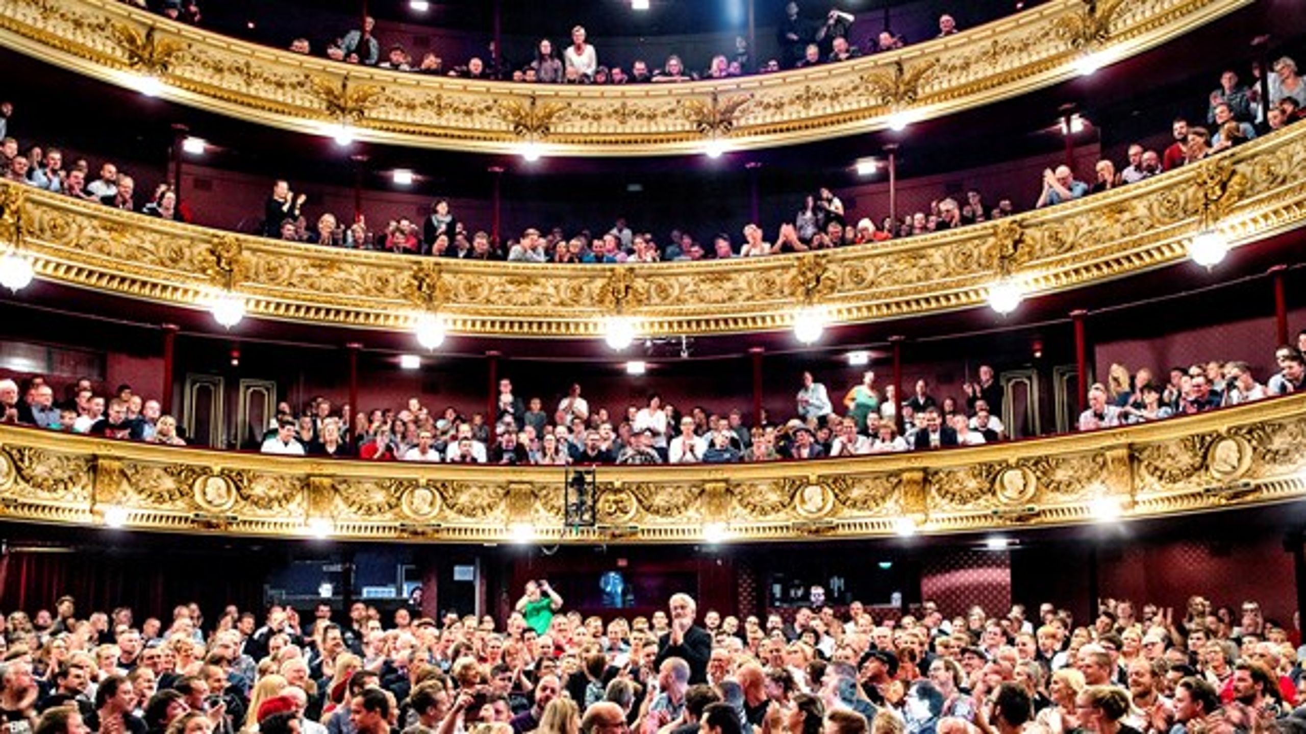 Det Kongelige Teater i oktober 2016 hvor "Olsenbanden ser rødt" var på programmet.