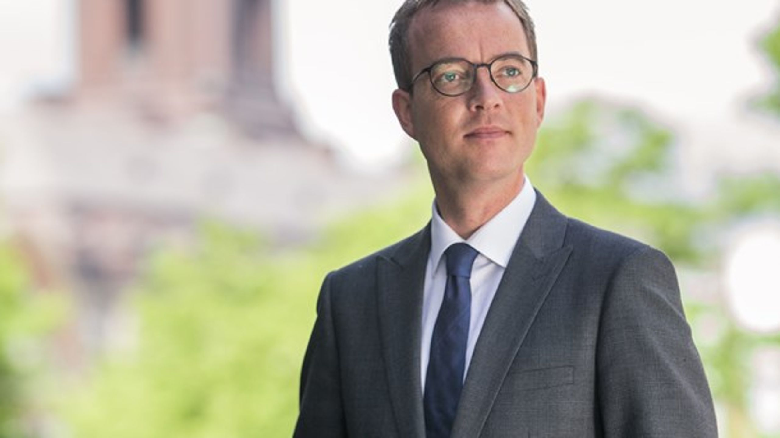 Esben Lunde Larsen (V) vil sikre balance mellem benyttelse og beskyttelse af naturen.