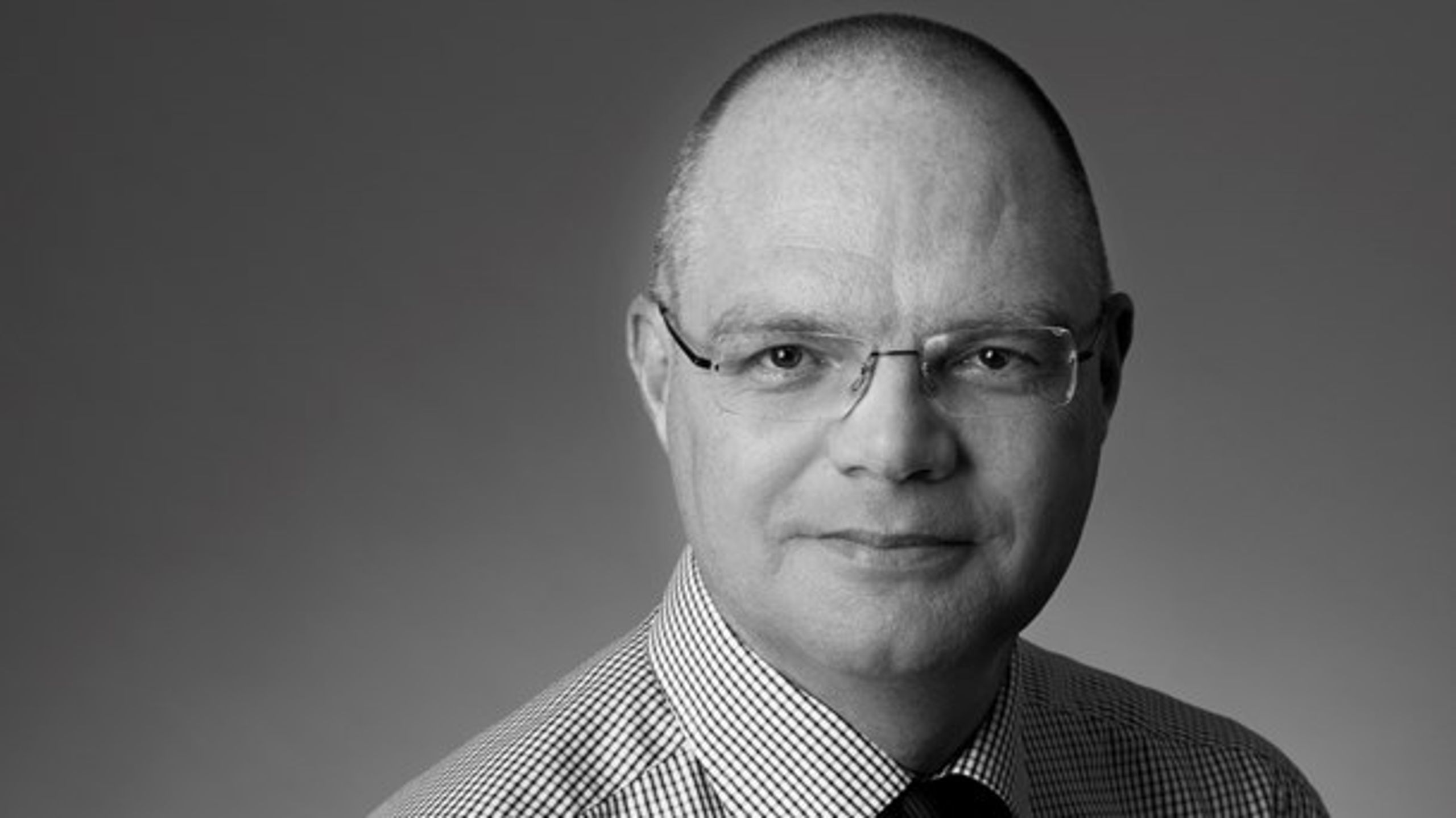 Styrelsesdirektør Hans Müller Pedersen fortæller, at det nye Forsk2025-katalog har appel ud over den traditionelle universitetsforskning. <br>