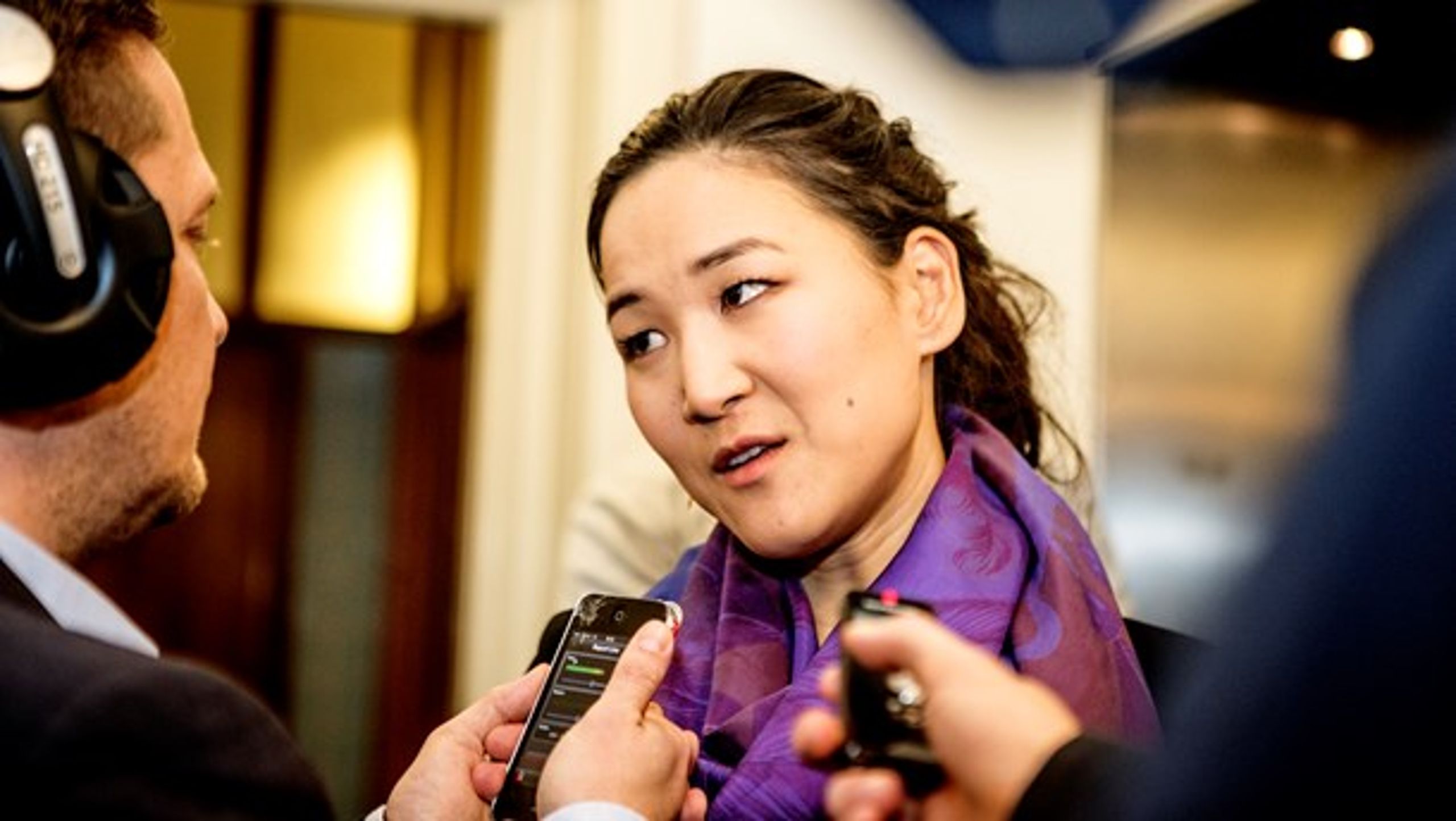 "Jeg vil gøre alt, hvad jeg overhovedet kan, for at komme til at snakke politik og føre radikale visioner ud i livet," siger Anna Mee Allerslev (R), efter at formanden for Radikale Venstre i hovedstaden har trukket sig i protest mod spidskandidaten.