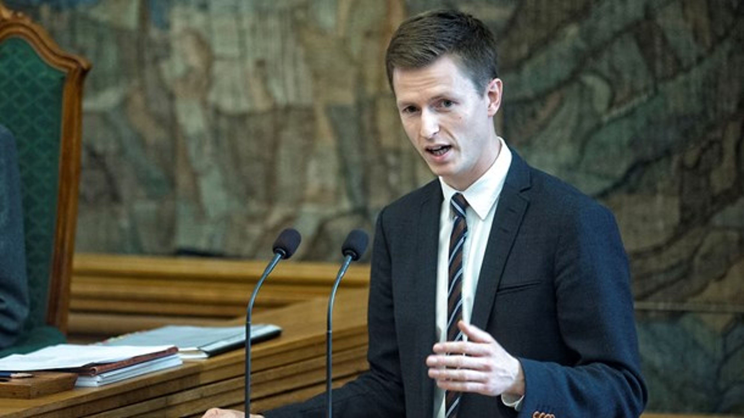 Skatteordfører Jesper Petersen (S) udpensler Socialdemokratiets politik på skatteområdet.