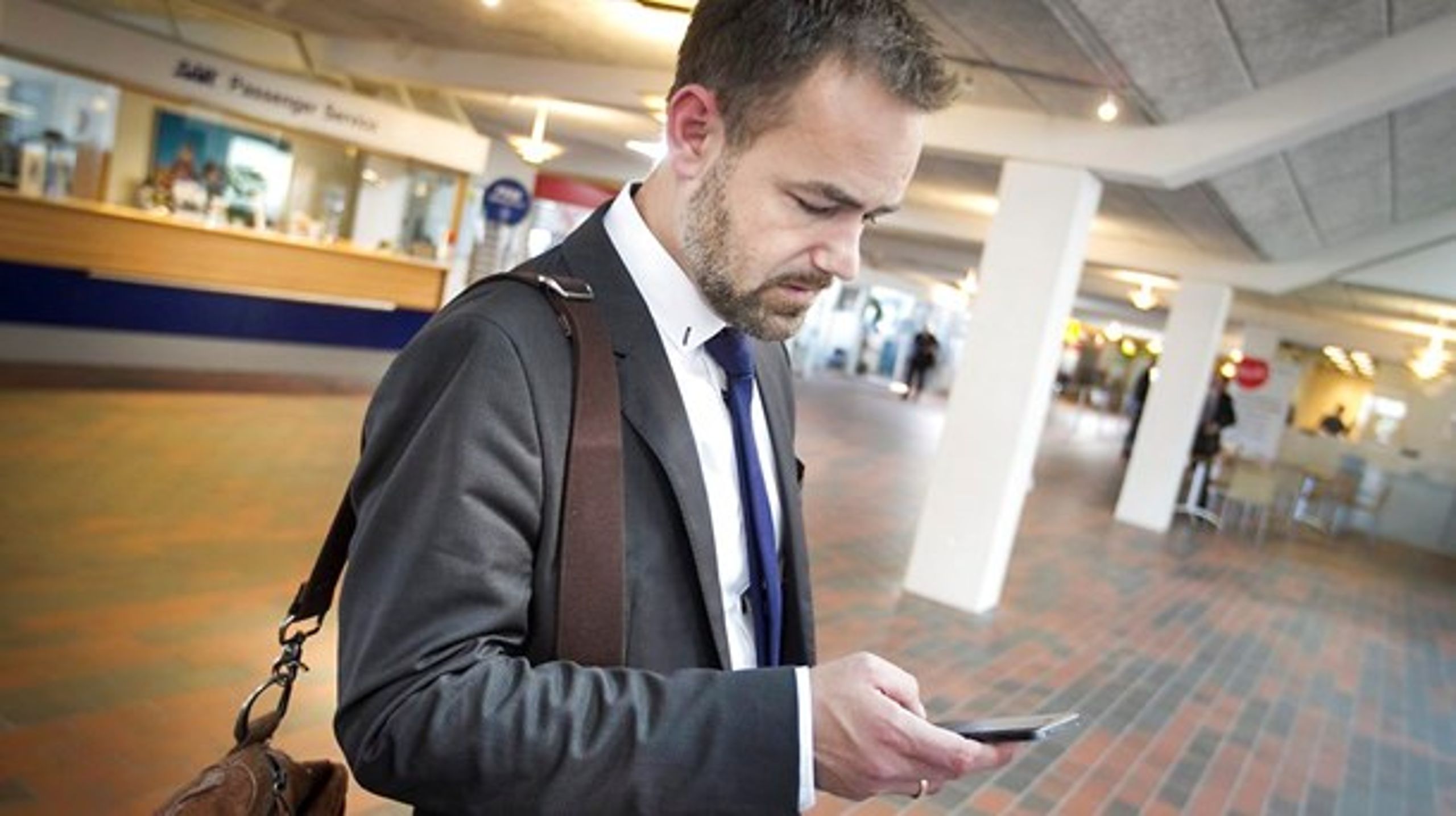 <b>BITTERSØDT</b>: KL-formand Jacob Bundsgaard kritiserer forenklingsudvalgs negligering af kommunernes vejledning til virksomheder.