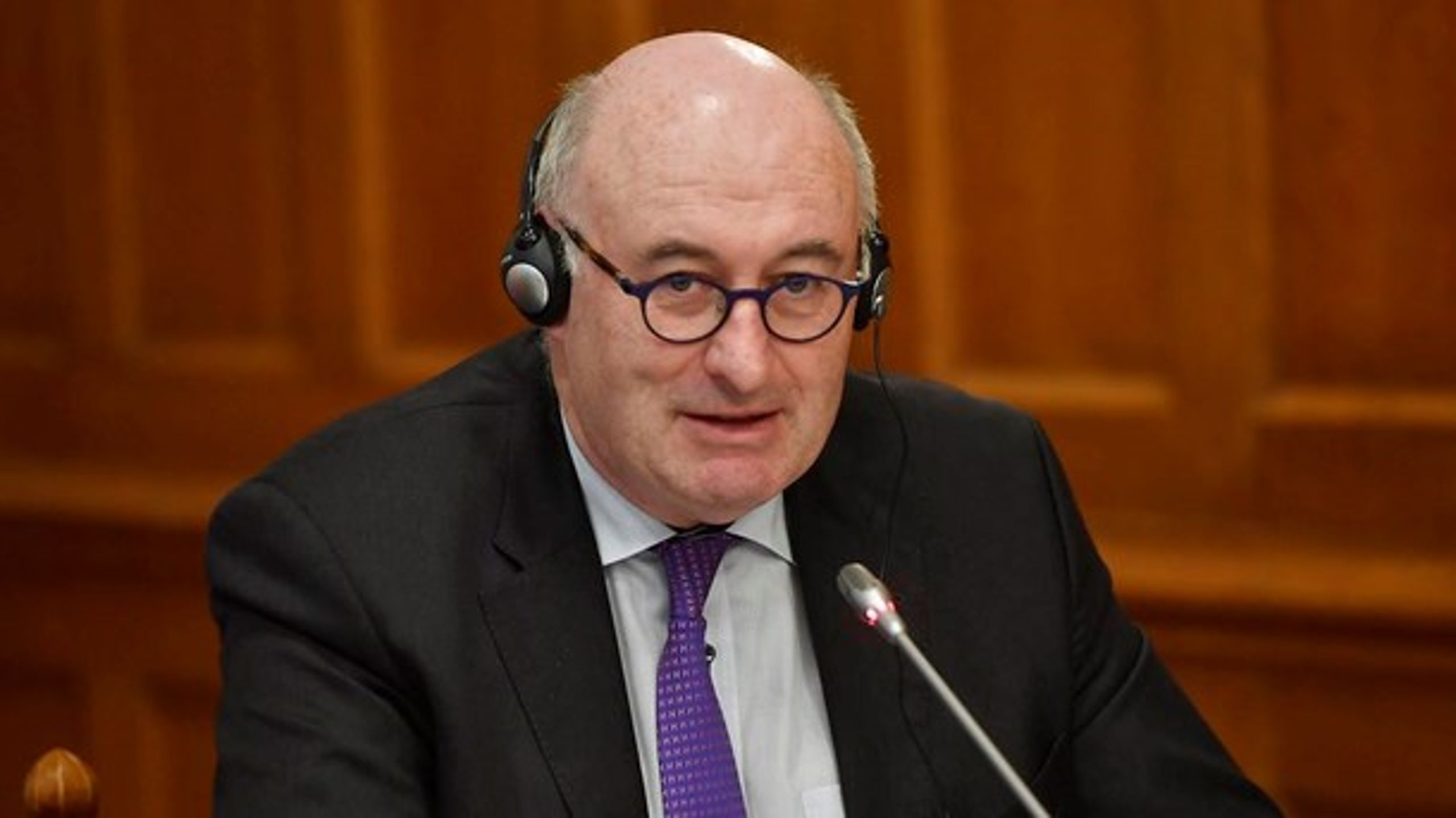 I en tale har Phil Hogan gjort klart, at den fælles landbrugspolitik er under hårdt pres i de nuværende budgetforhandlinger i EU.&nbsp;