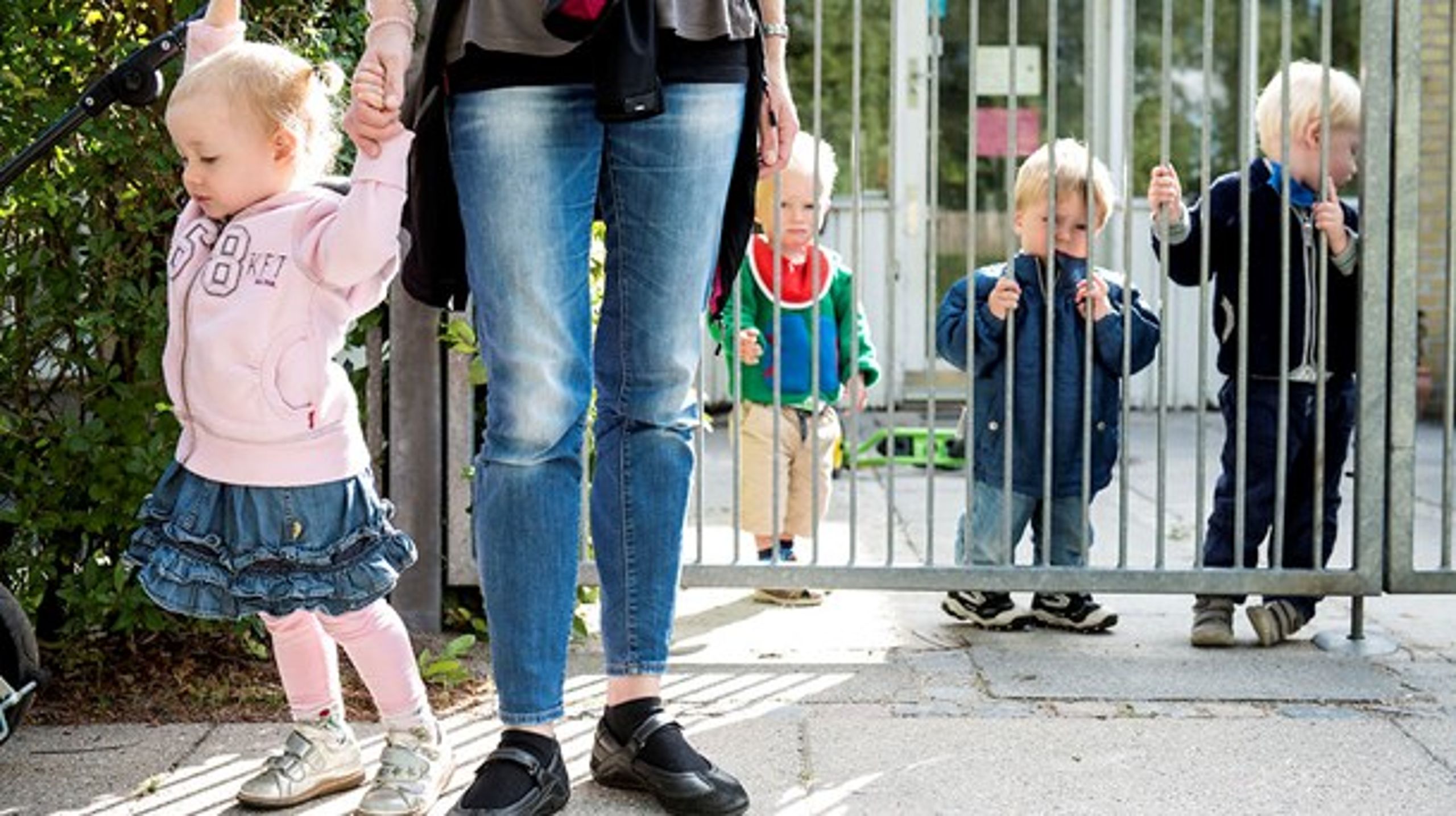 <b>BØRN: </b>Hvis der ikke er nok pædagoger til at føre&nbsp;intentionerne ud i livet, bliver det vanskeligt, mener Elisa Bergmann fra BUPL. (Arkivfoto)<br>