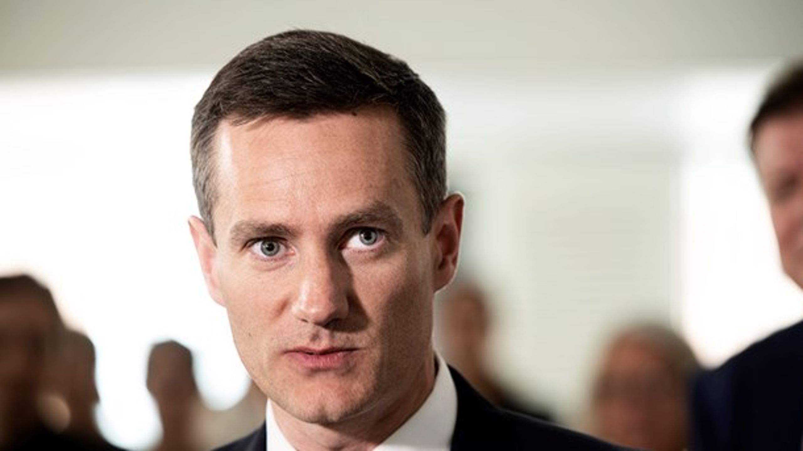 Rasmus Jarlov (K) overtog titlen som erhvervsminister 21. juni efter Brian Mikkelsen, der nu er administrerende direktør i Dansk Erhverv.&nbsp;