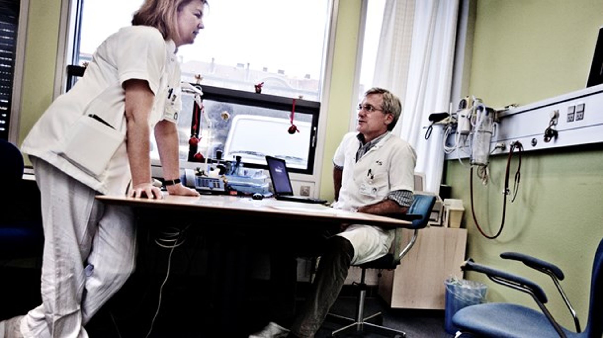 LIGEVÆRD Jes Olesen foreslår at afskaffe den delte ledelse, men den delte ledelse er netop med til at sikre ligeværdighed mellem læger og sygeplejersker, skriver Torben Mogensen.&nbsp;