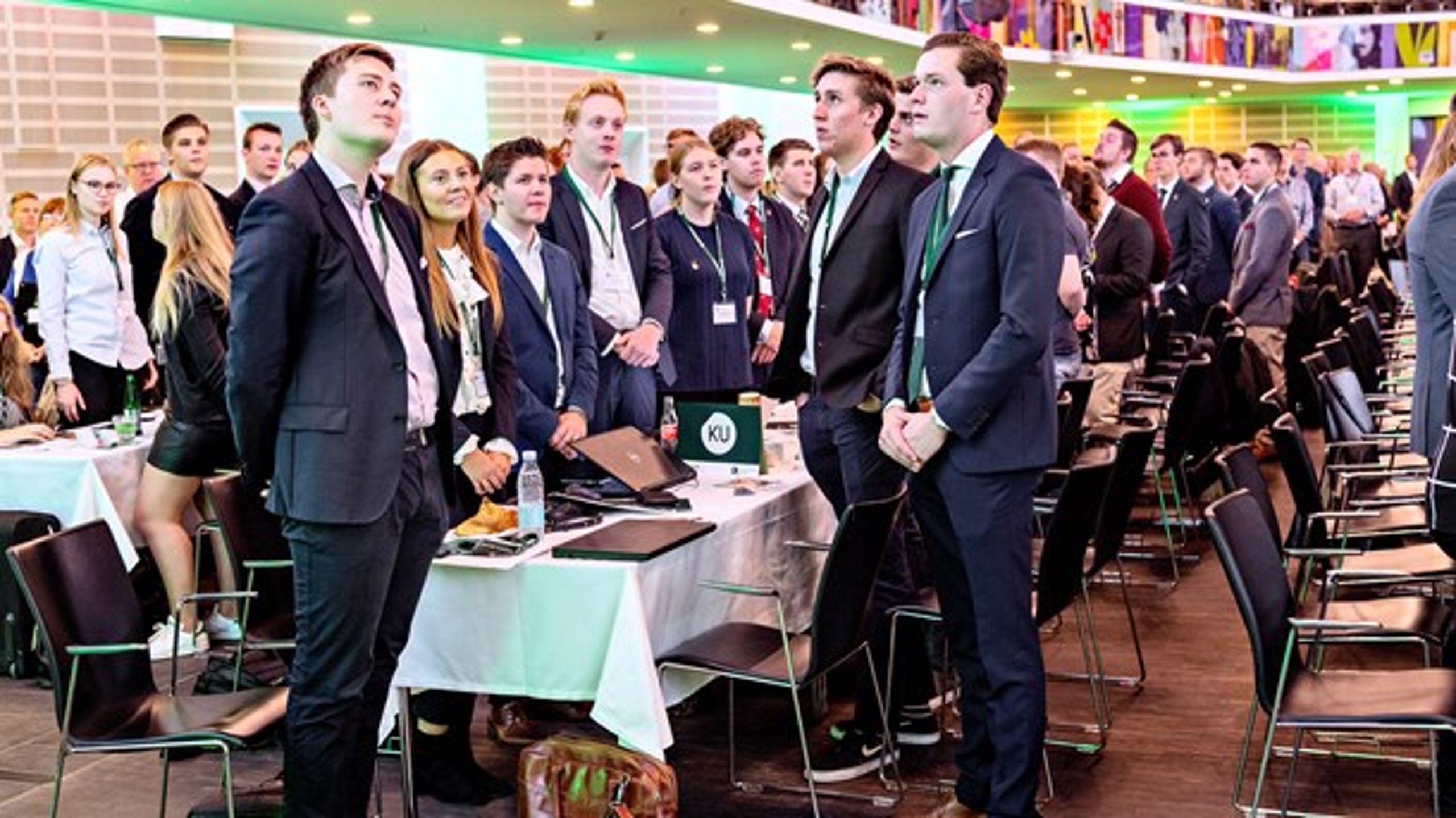 Der skal være mere niveauinddeling i den danske folkeskole. Det vedtog Konservative som deres officielle politik, da de i weekenden holdt landsråd i Tivoli Hotel og Congress Center i København. Foto: Bax Lindhart Ritzau/Scanpix&nbsp;<br><br>
