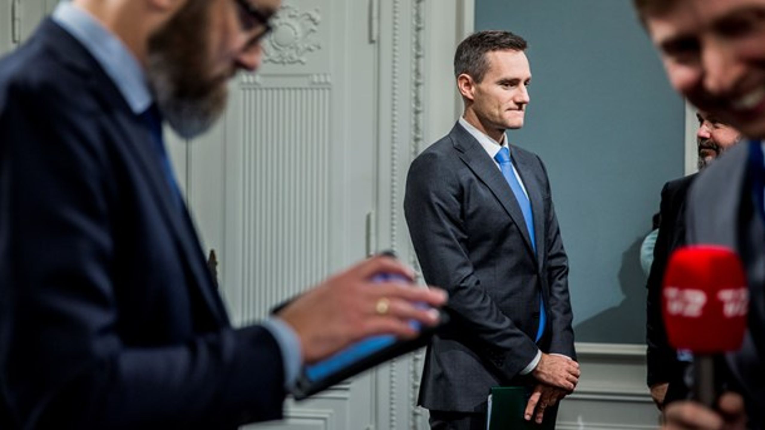 Rasmus Jarlov skal i to samråd vedrørende Danske Bank denne uge.&nbsp;