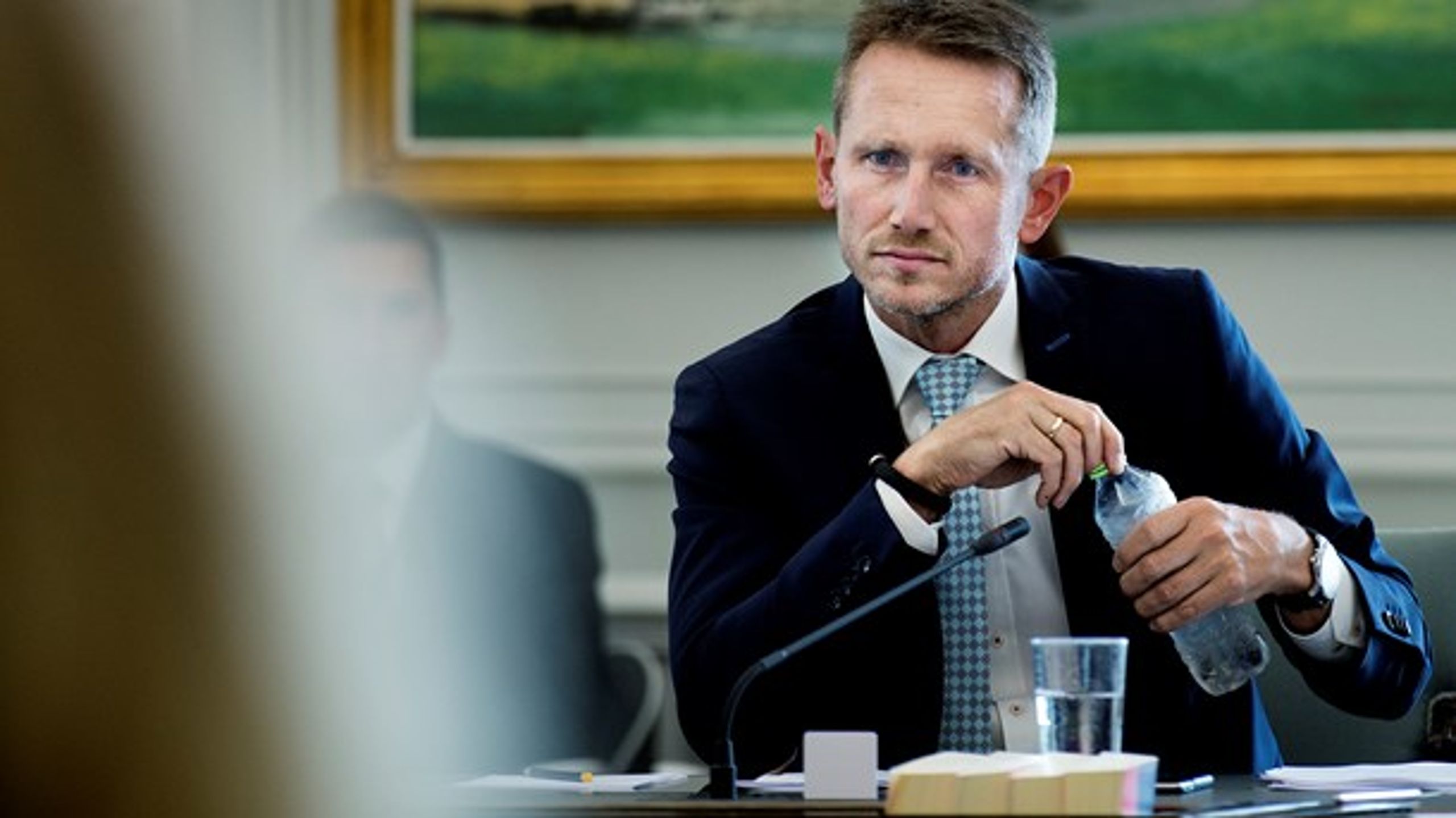 Enhedslisten har torsdag kaldt finansminister Kristian Jensen (V) i samråd om salget af el-forsyningsvirksomheden Radius. (Foto: Liselotte Sabroe/Ritzau Scanpix).<br>